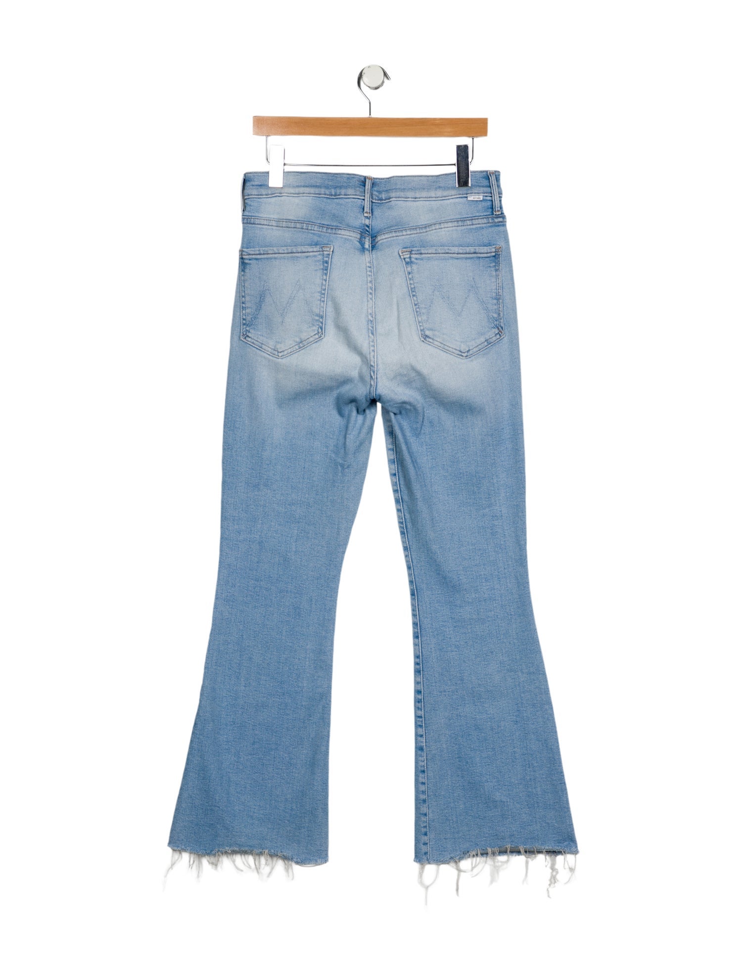 Mother Mid-Rise Wide Leg Jeans