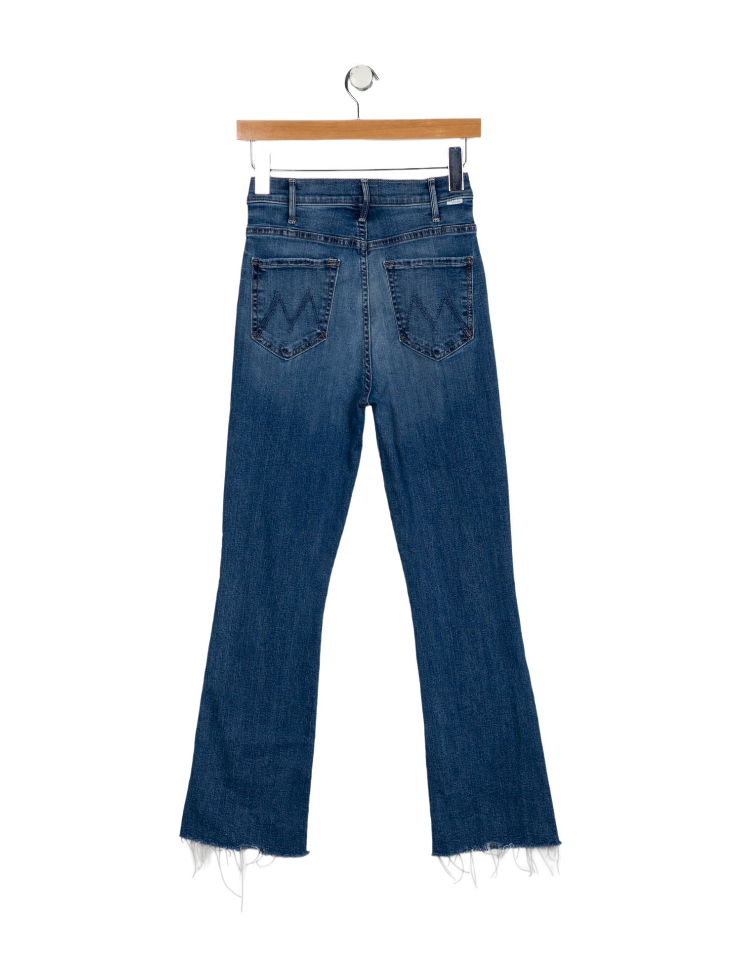 Mother Mid-Rise Straight Leg Jeans