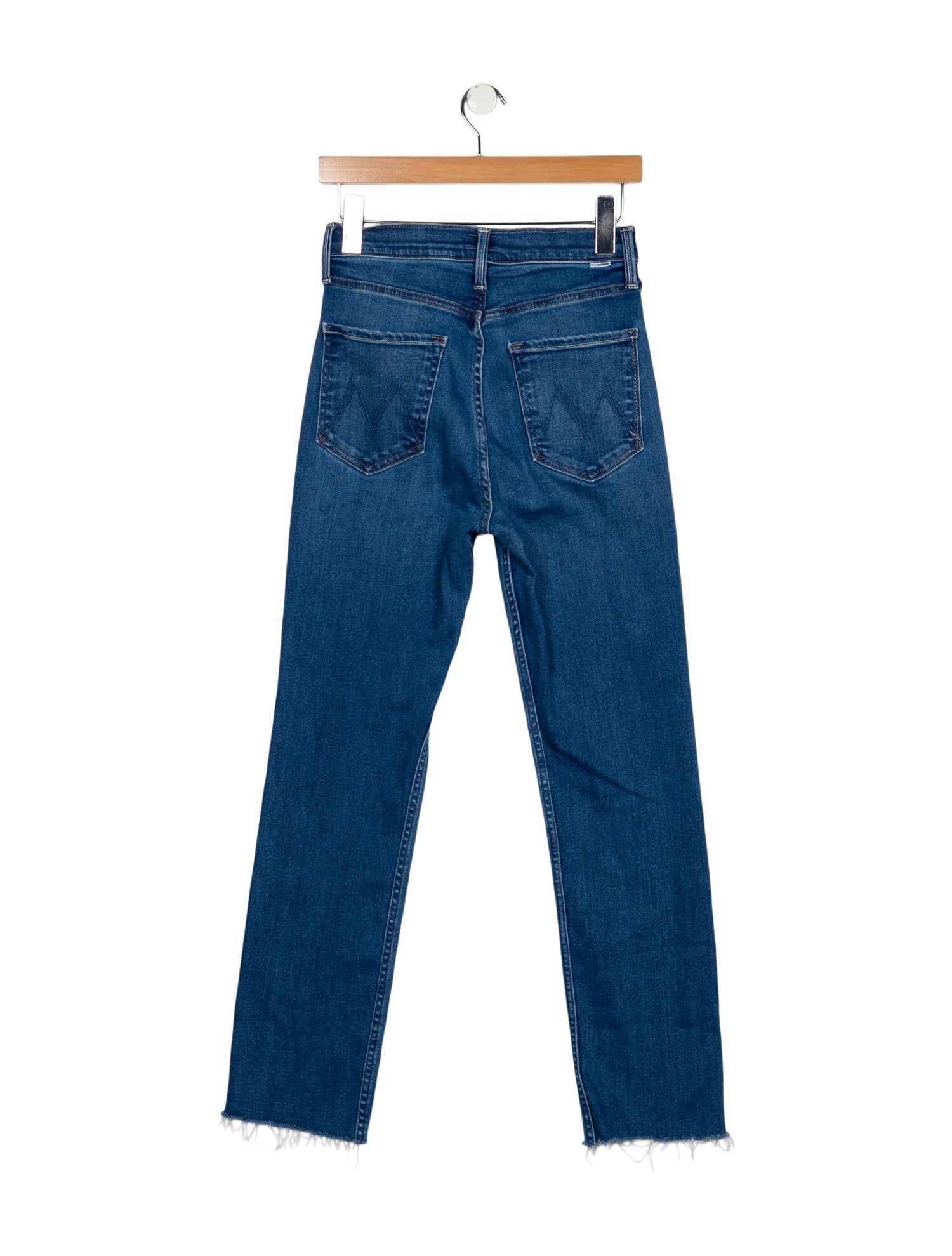 Mother High-Rise Straight Leg Jeans