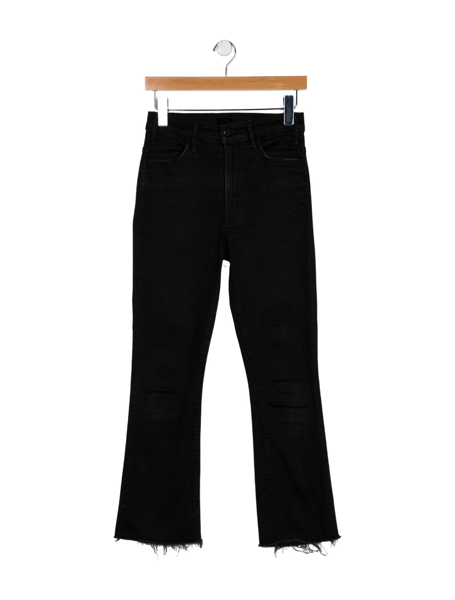 Mother Mid-Rise Straight Leg Jeans