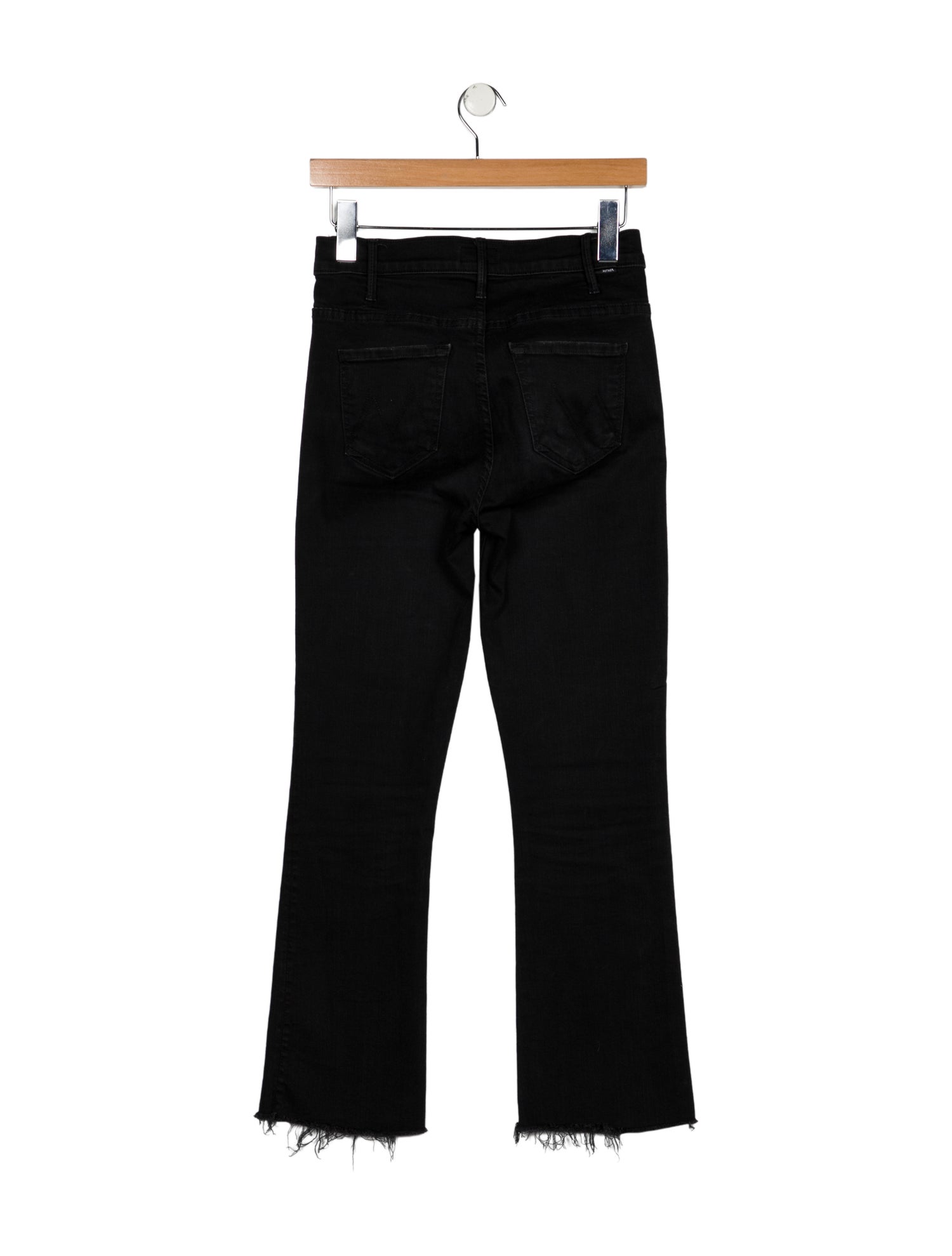 Mother Mid-Rise Straight Leg Jeans