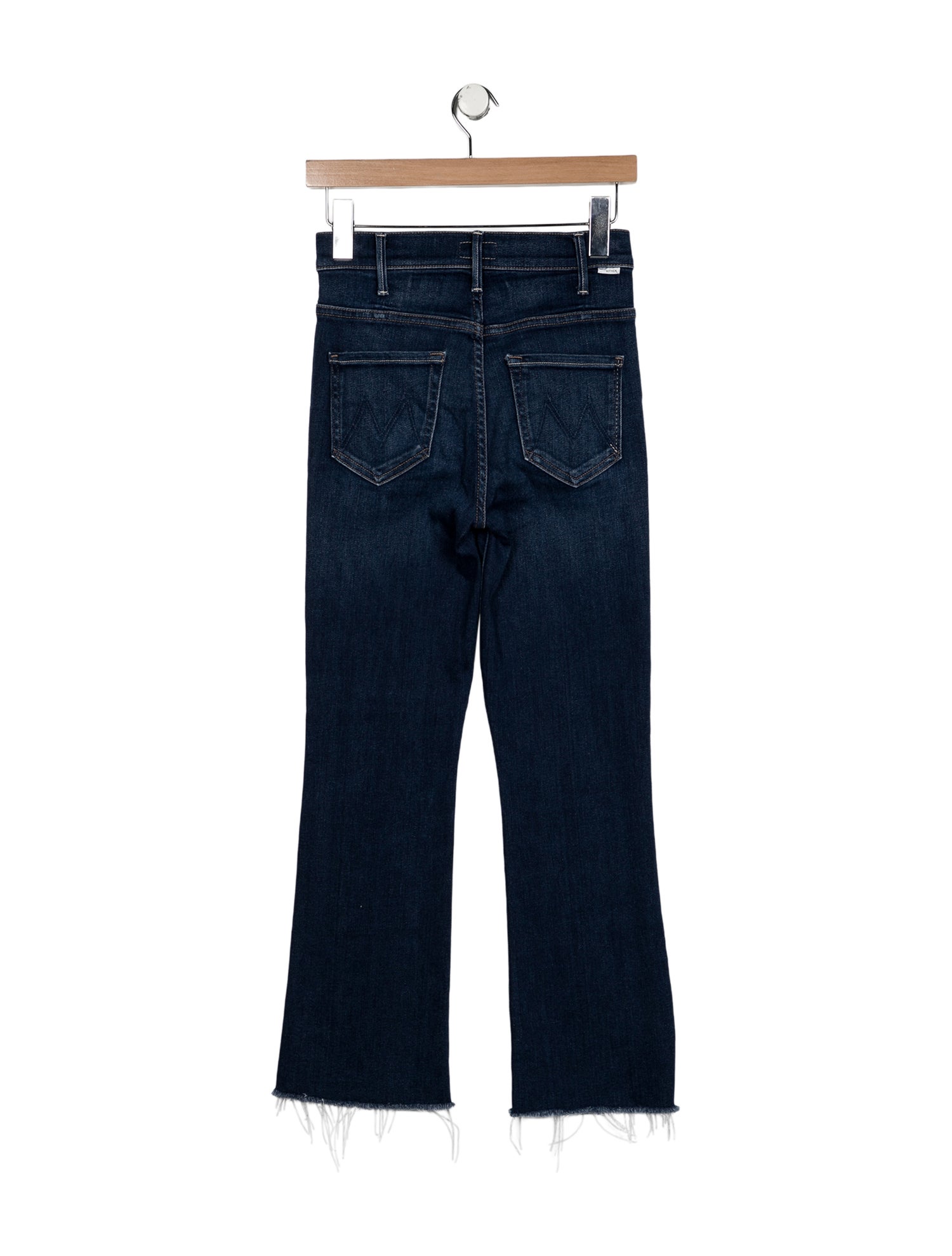 Mother Mid-Rise Straight Leg Jeans