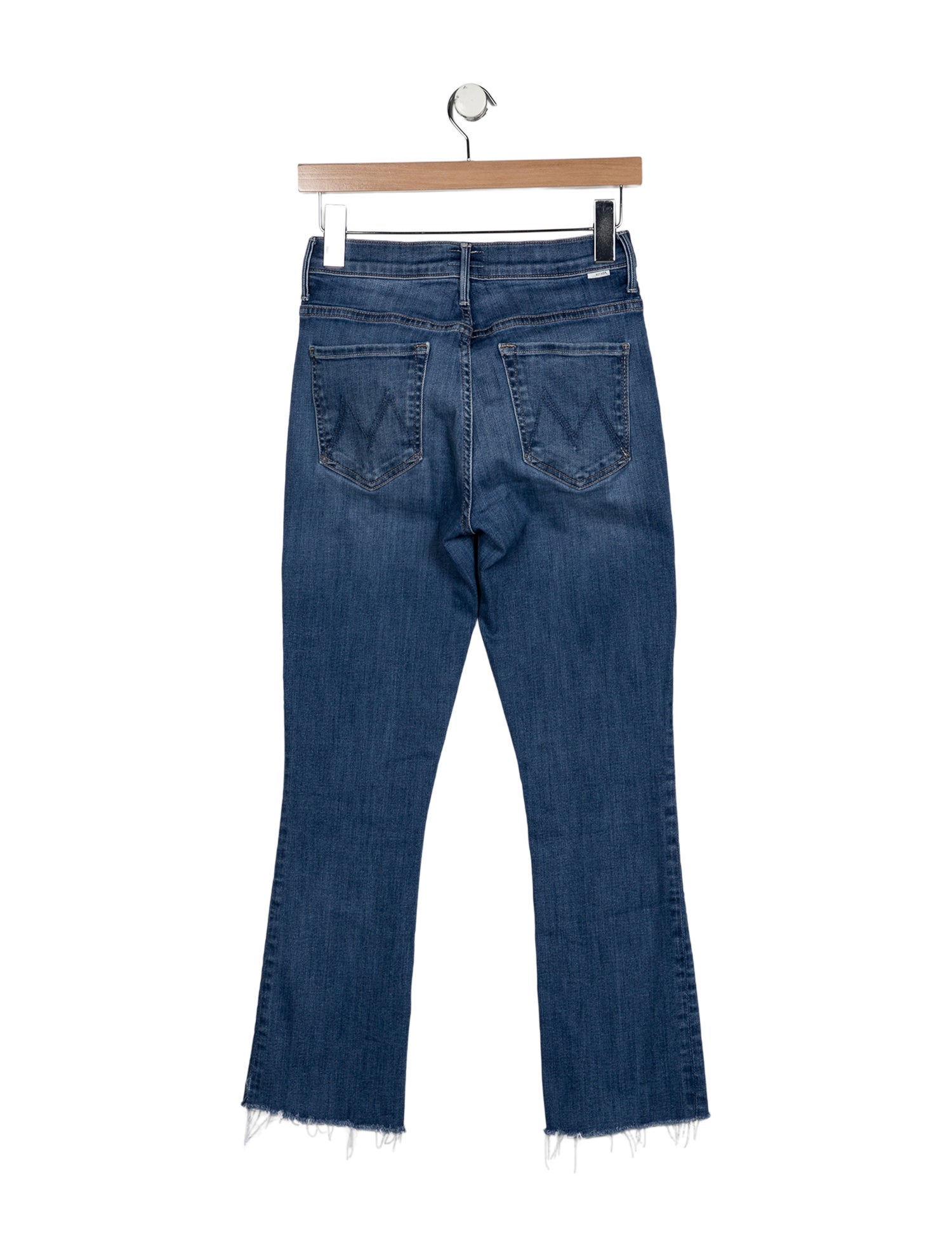 Mother Mid-Rise Straight Leg Jeans