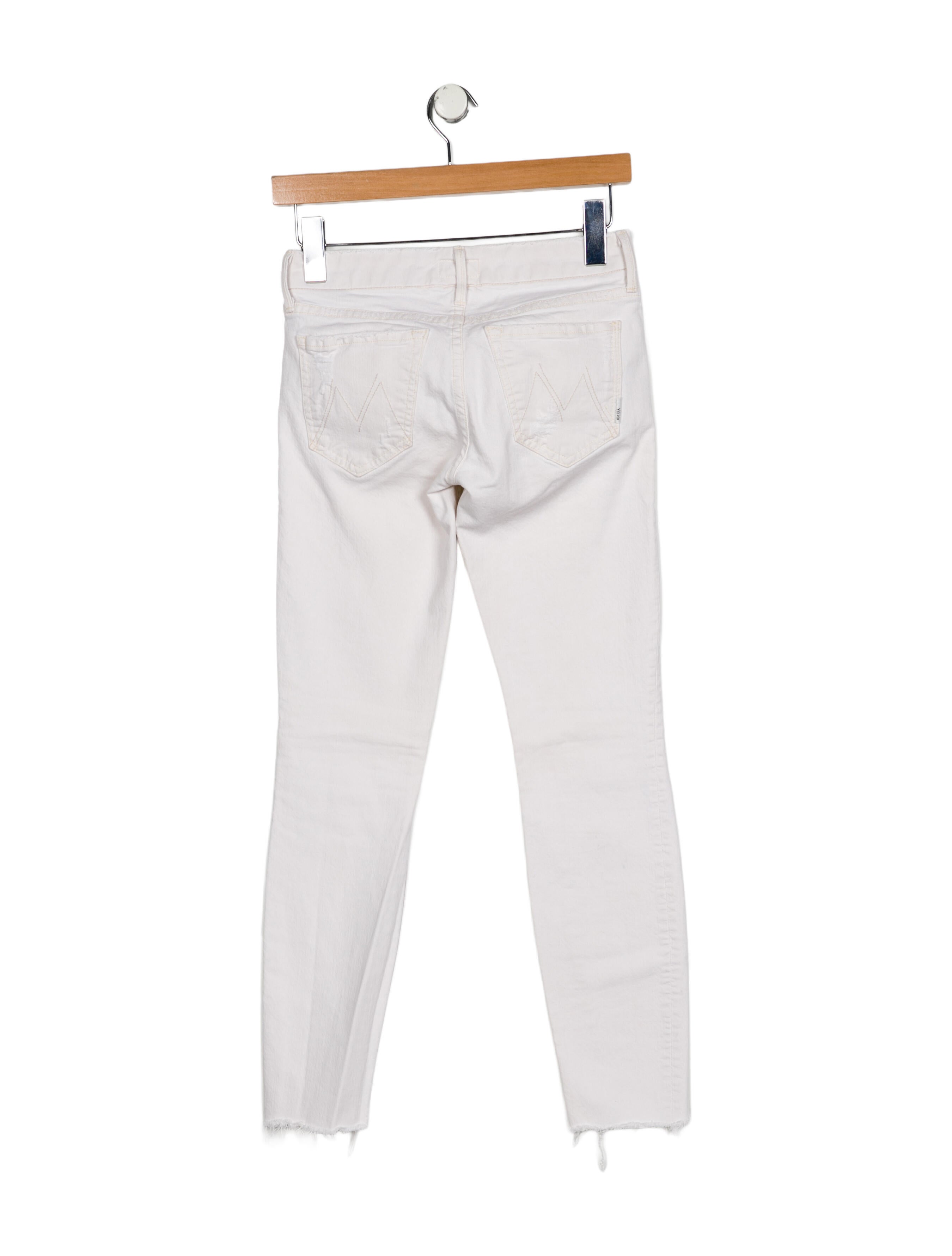 Mother Low-Rise Skinny Leg Jeans