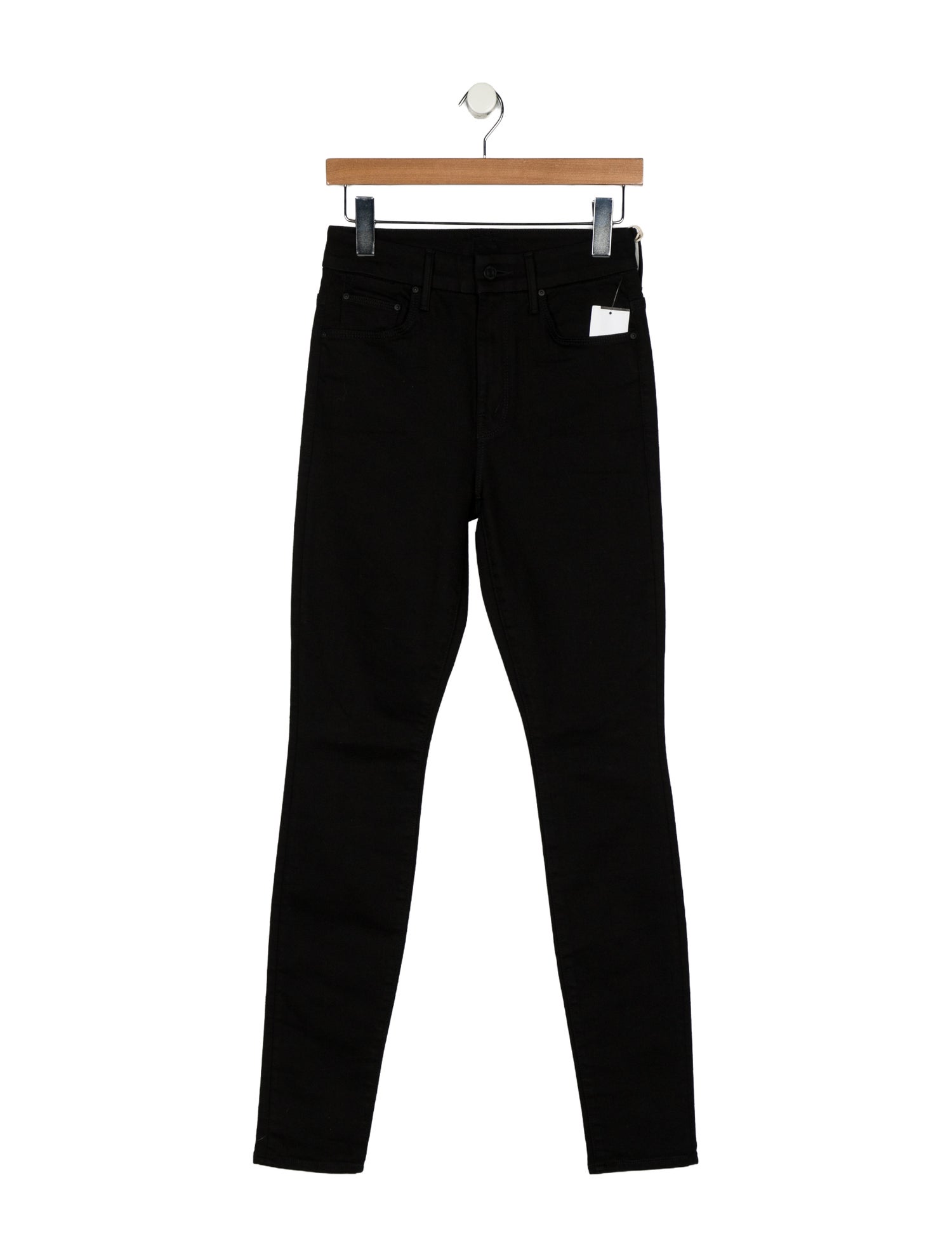 Mother Mid-Rise Skinny Leg Jeans