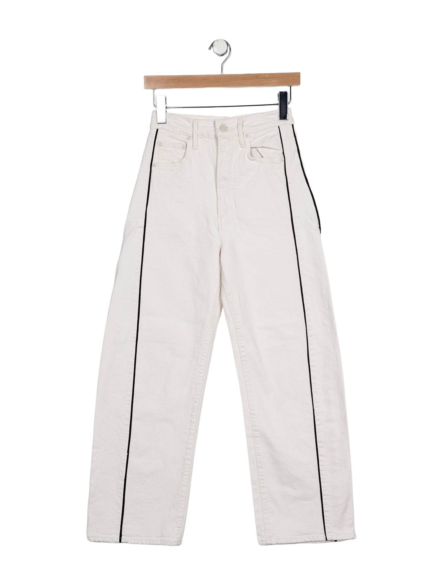 Mother High-Rise Wide Leg Jeans