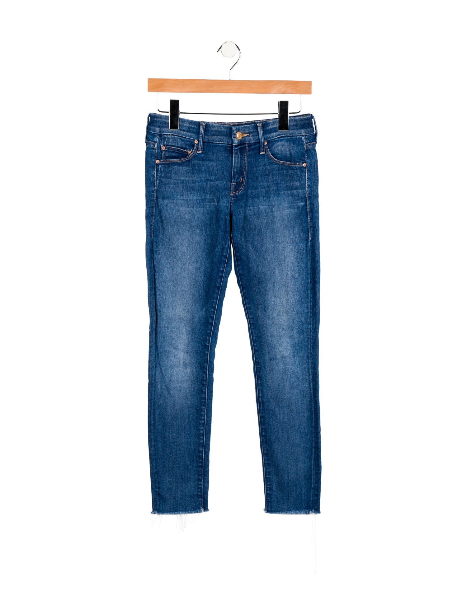 Mother Low-Rise Skinny Leg Jeans