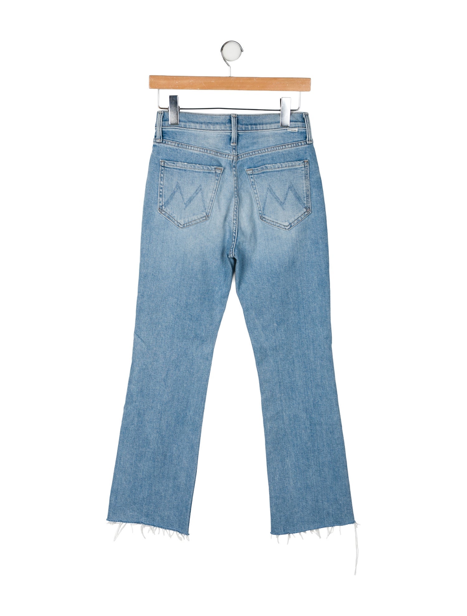 Mother Mid-Rise Straight Leg Jeans