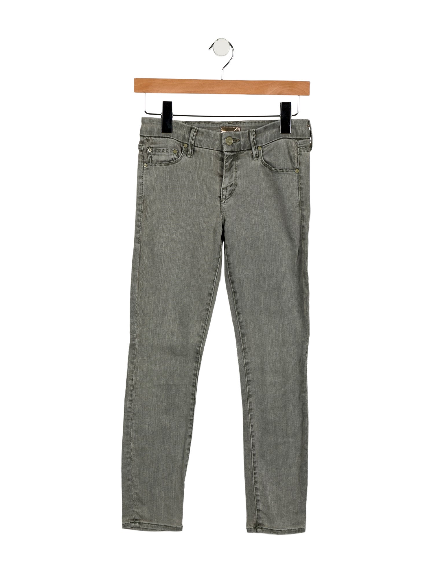 Mother Low-Rise Skinny Leg Jeans