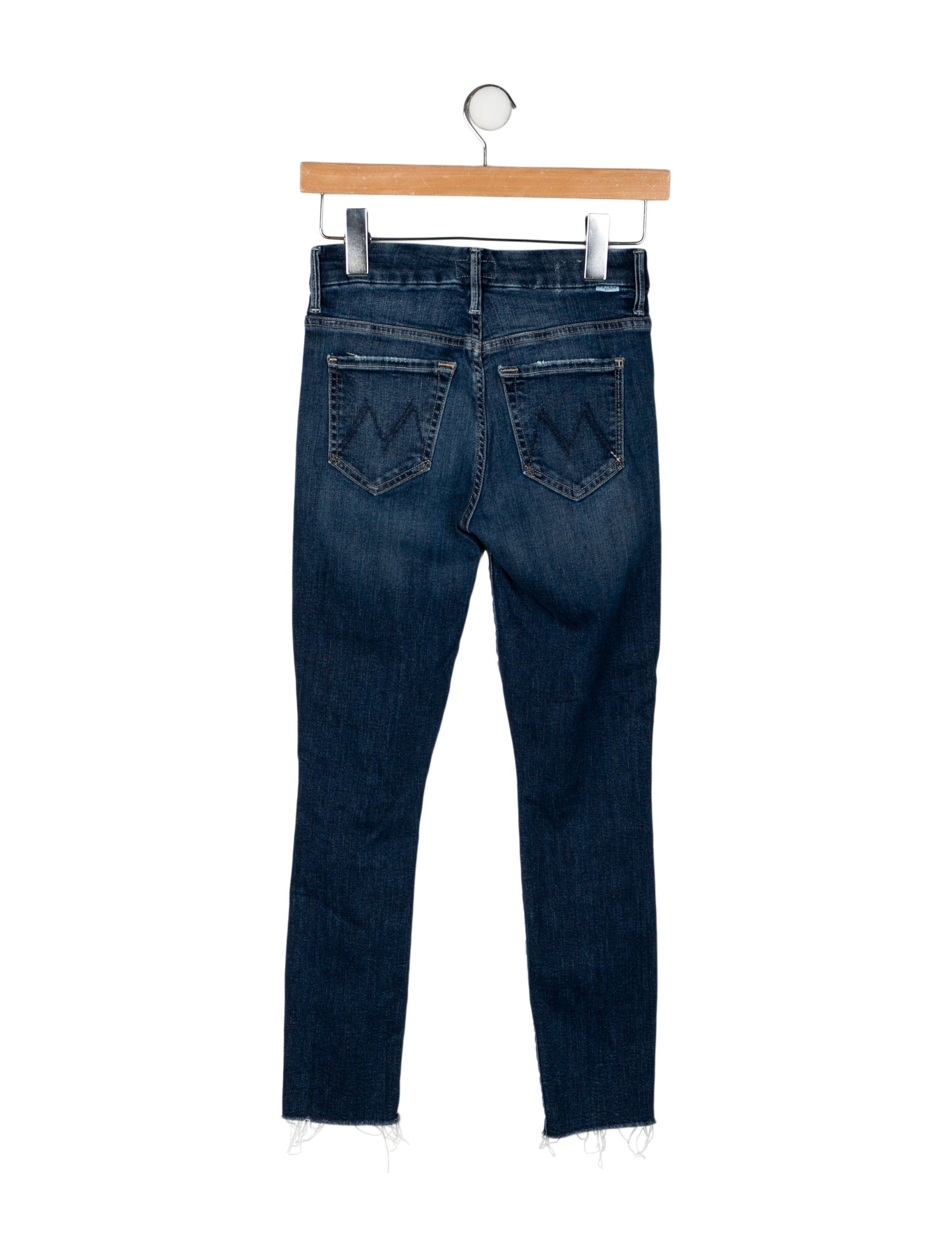 Mother Mid-Rise Skinny Leg Jeans