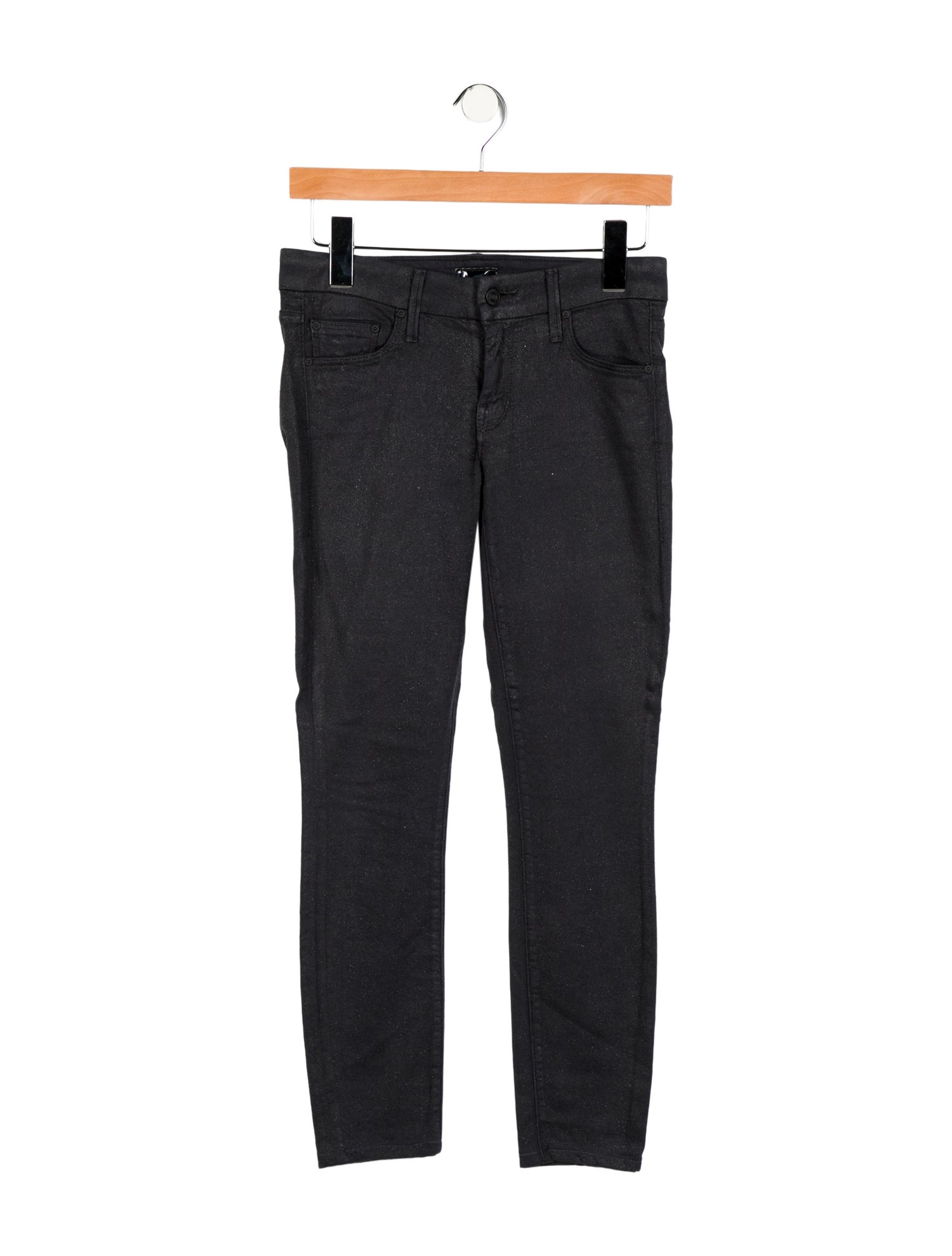 Mother Low-Rise Skinny Leg Jeans