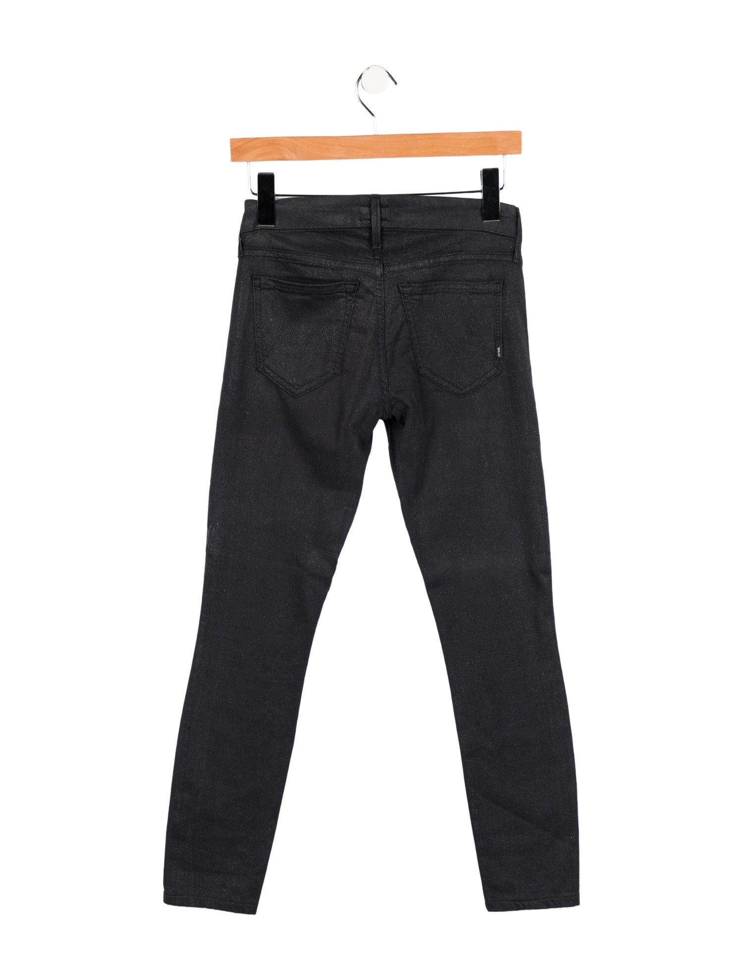 Mother Low-Rise Skinny Leg Jeans