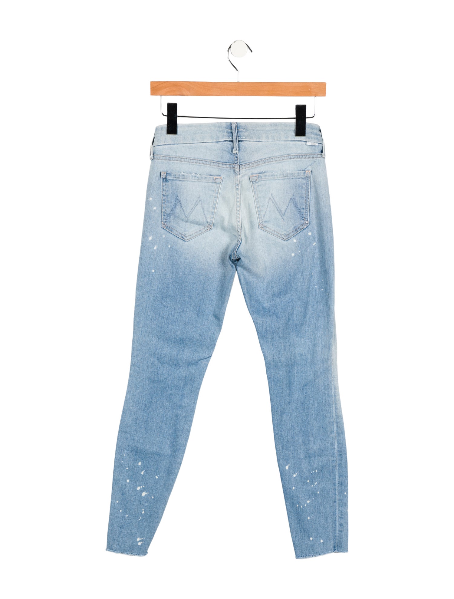 Mother Low-Rise Skinny Leg Jeans