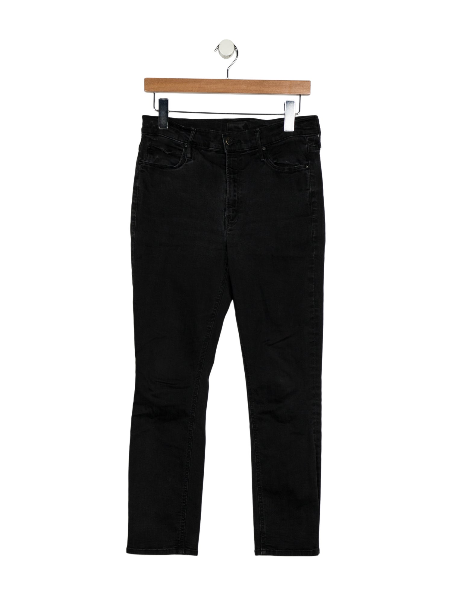 Mother High-Rise Straight Leg Jeans