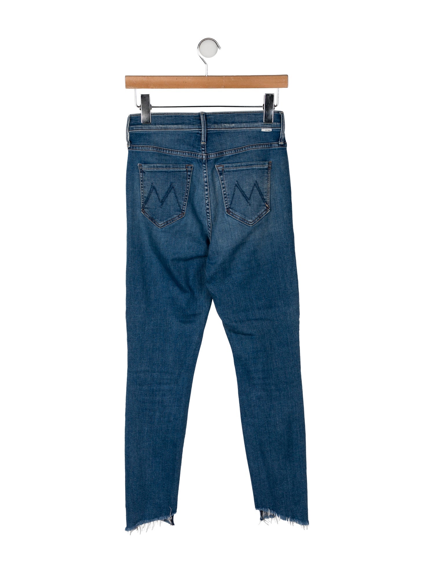 Mother Mid-Rise Skinny Leg Jeans