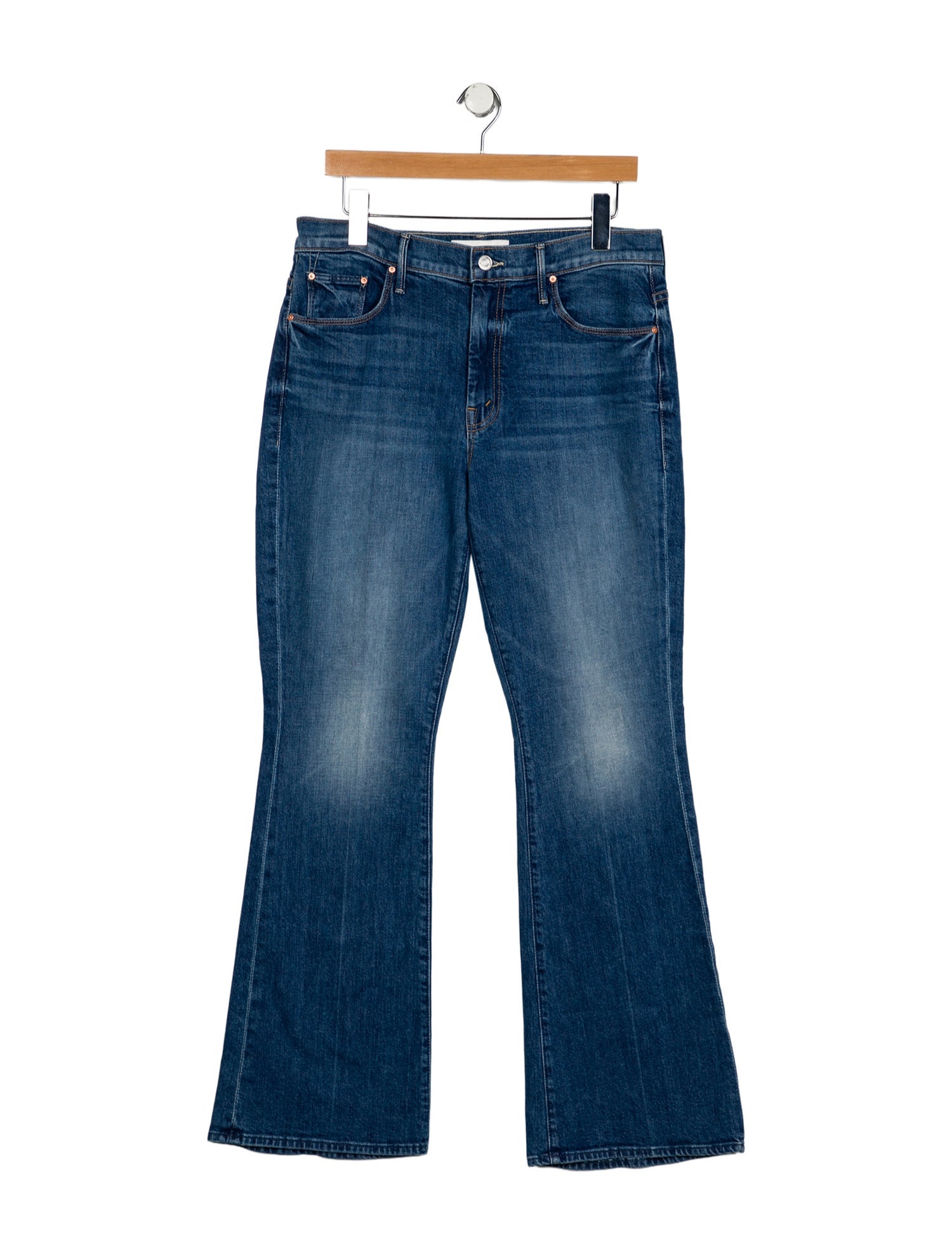 Mother High-Rise Wide Leg Jeans