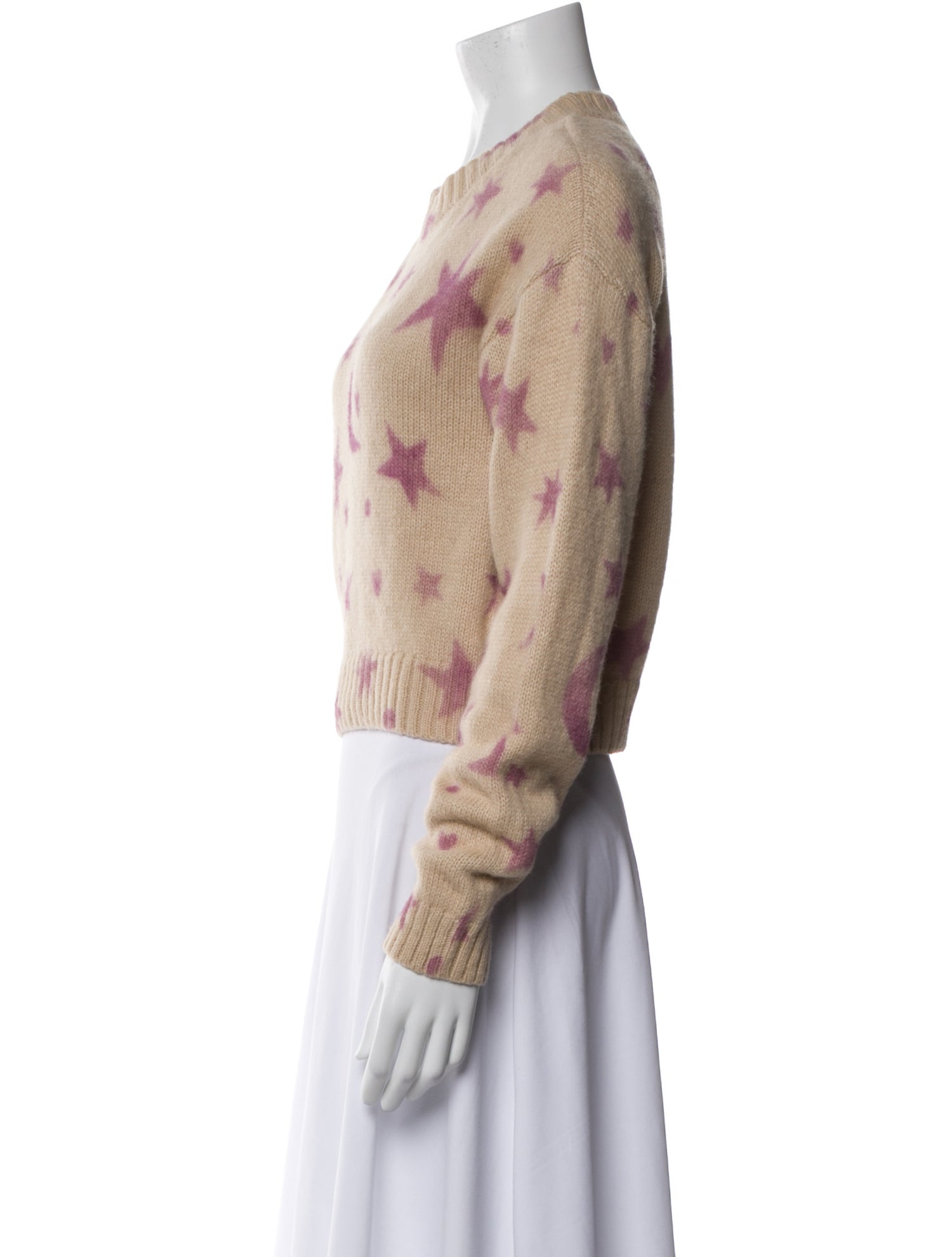 Mother Printed Crew Neck Sweater