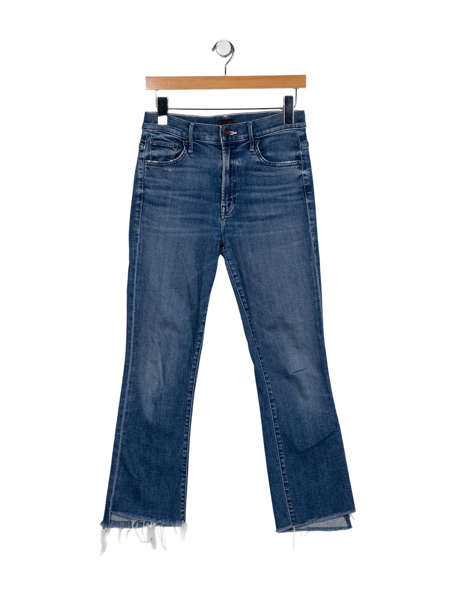 Mother Low-Rise Wide Leg Jeans