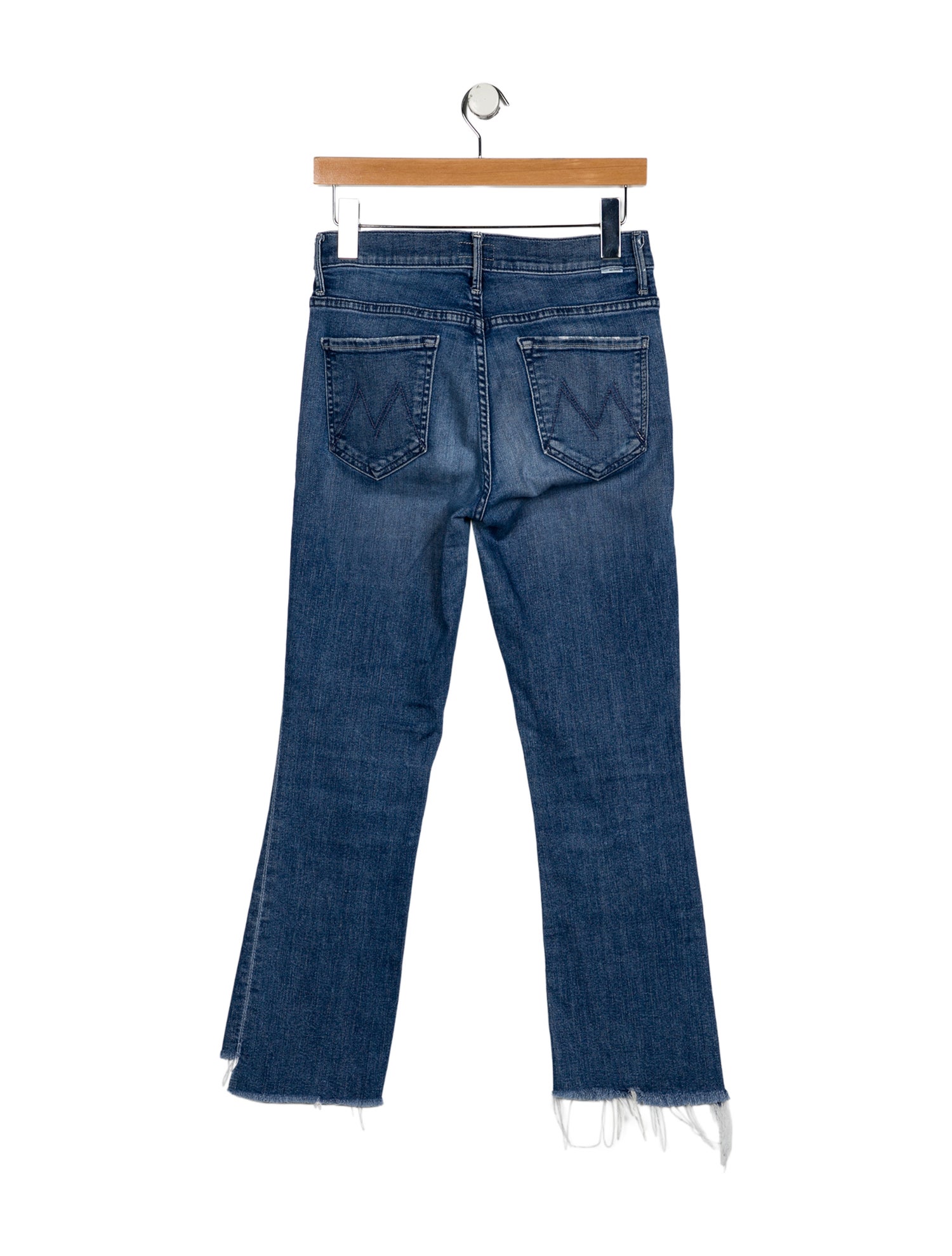 Mother Low-Rise Wide Leg Jeans