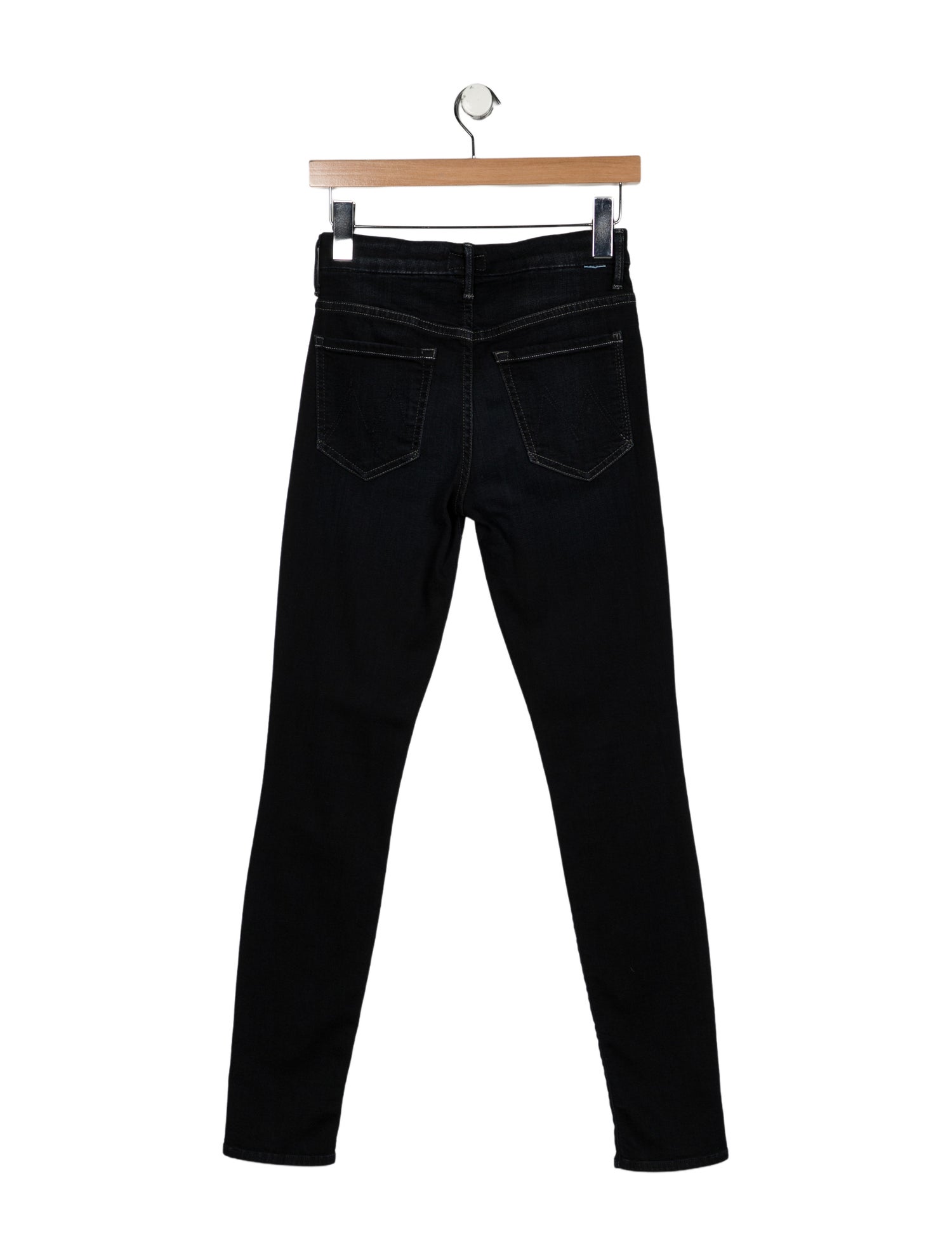 Mother Mid-Rise Skinny Leg Jeans
