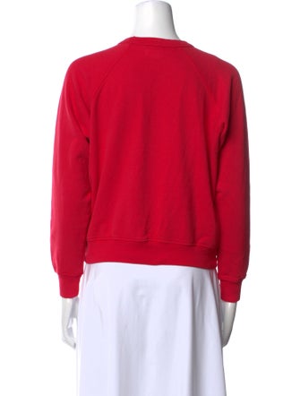 Mother Graphic Print Crew Neck Sweatshirt