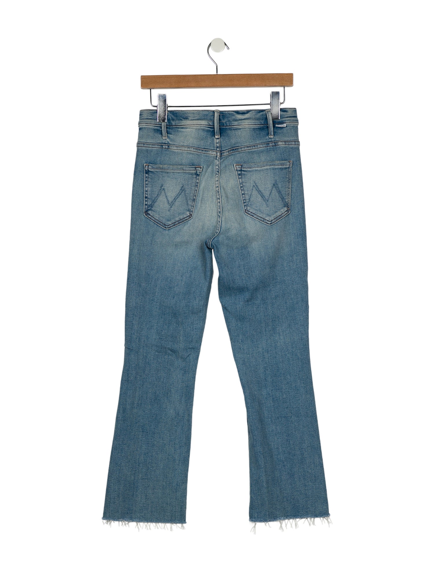 Mother High-Rise Straight Leg Jeans