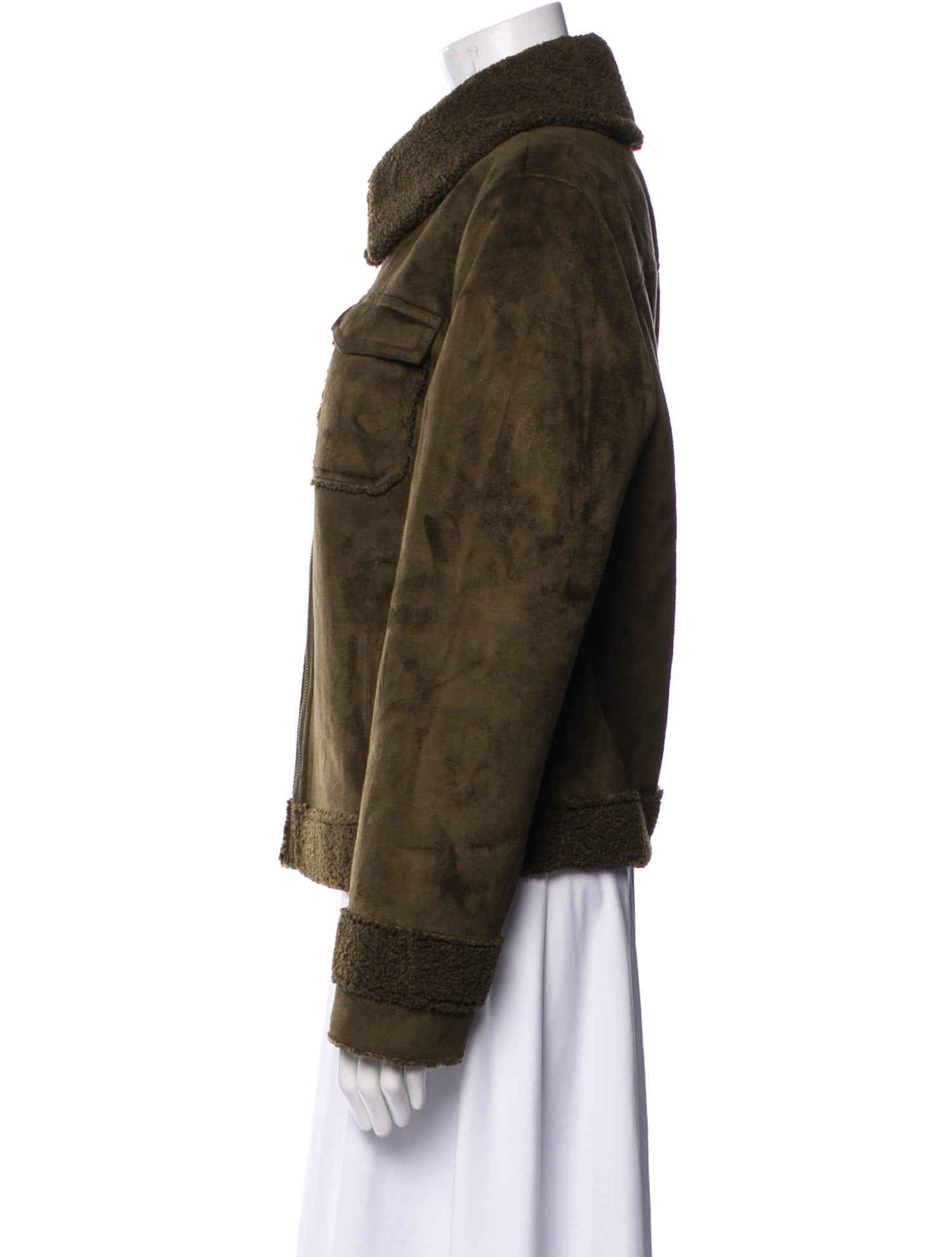 Mother Faux Fur Jacket