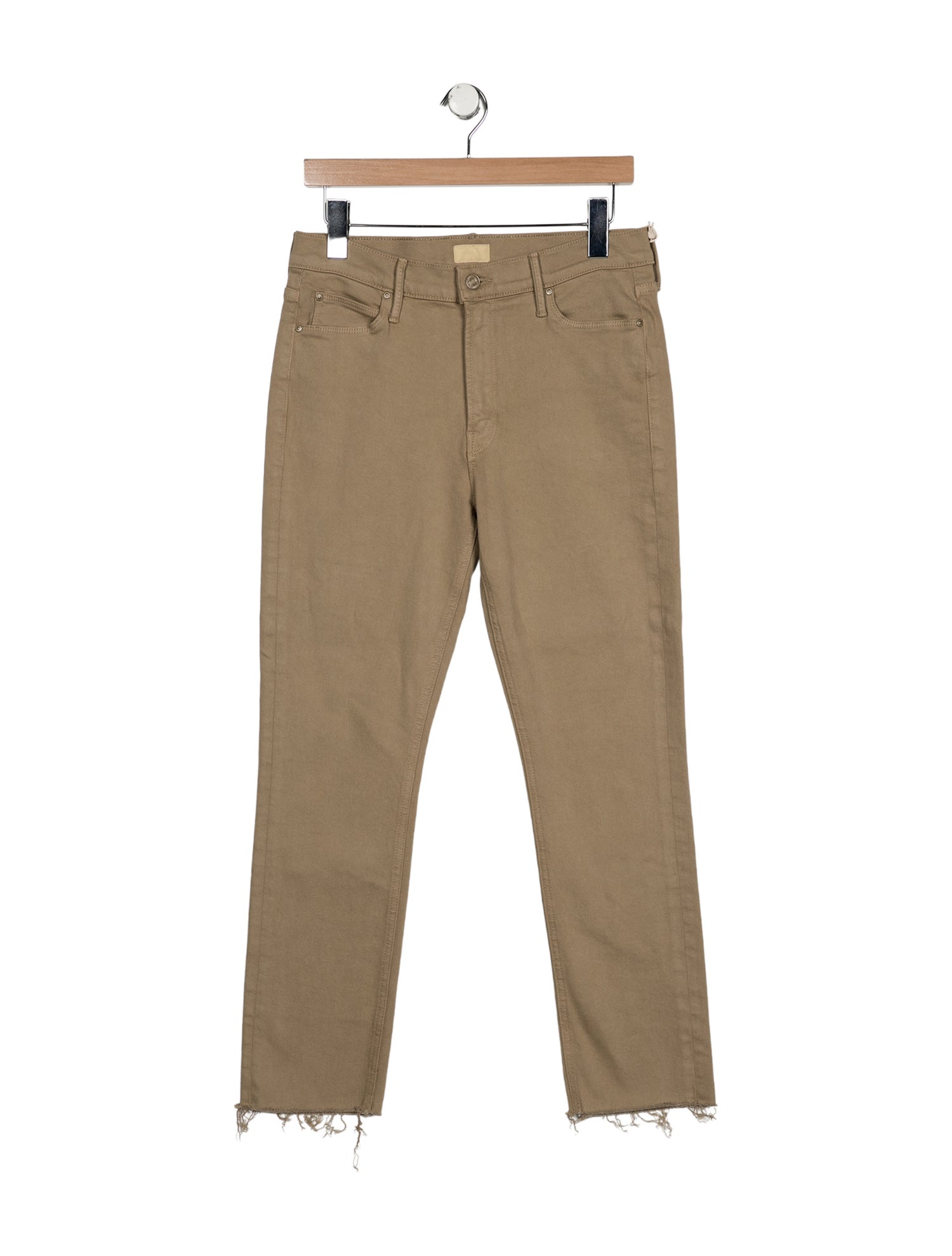 Mother Mid-Rise Straight Leg Jeans w/ Tags