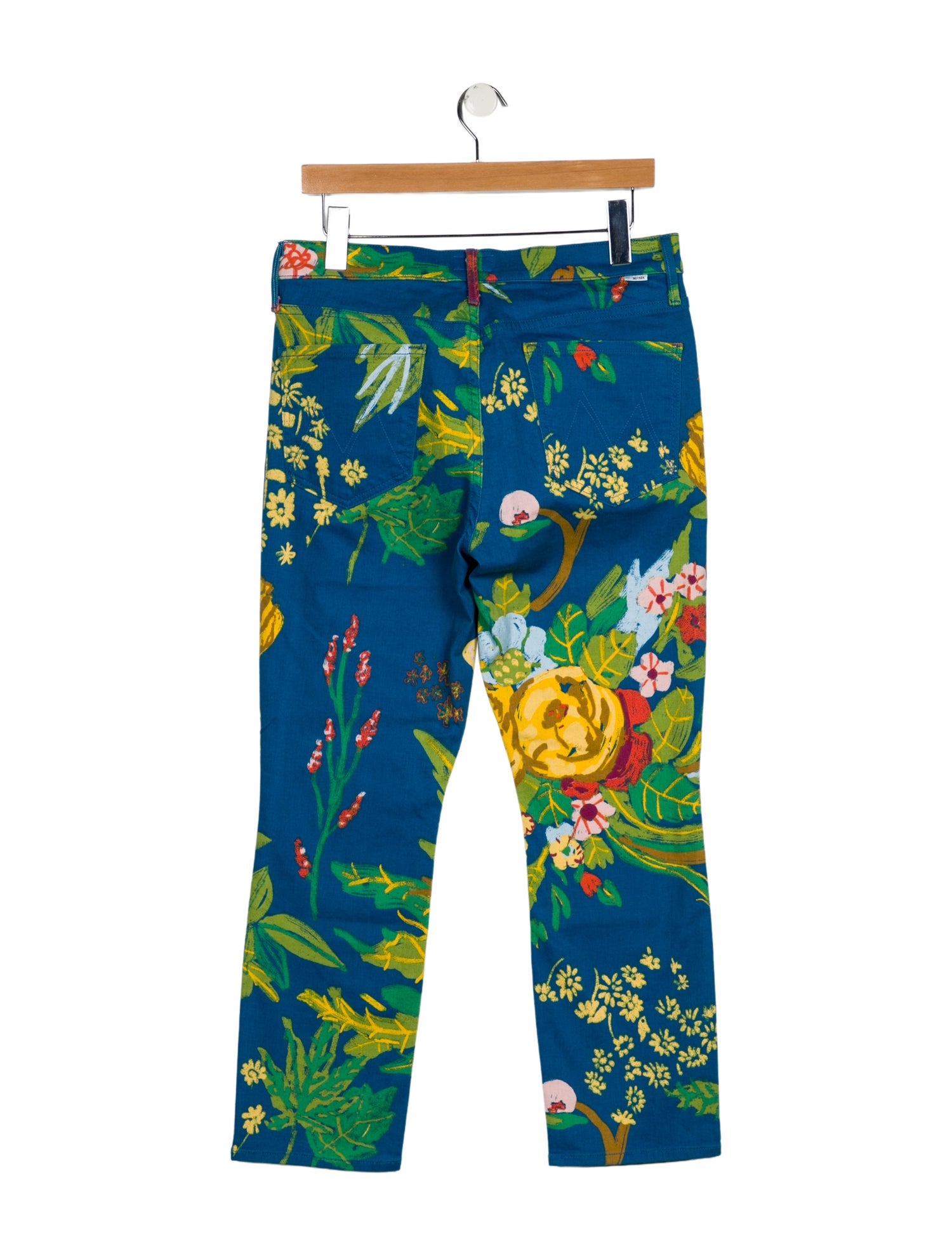 Mother Mid-Rise Straight Leg Jeans