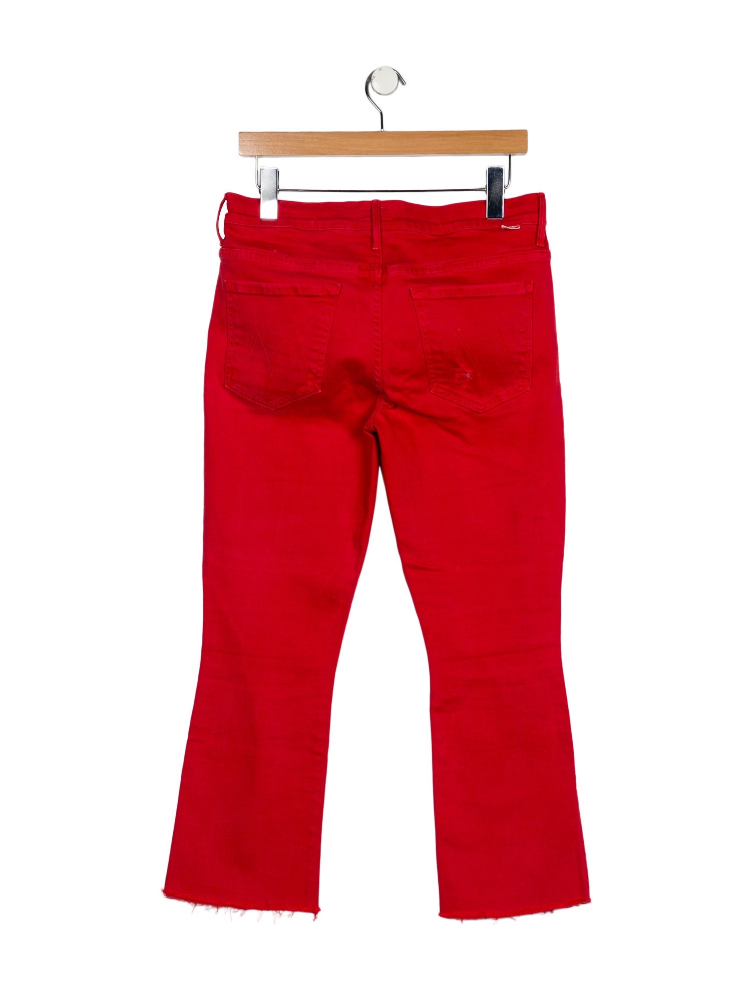 Mother Mid-Rise Straight Leg Jeans
