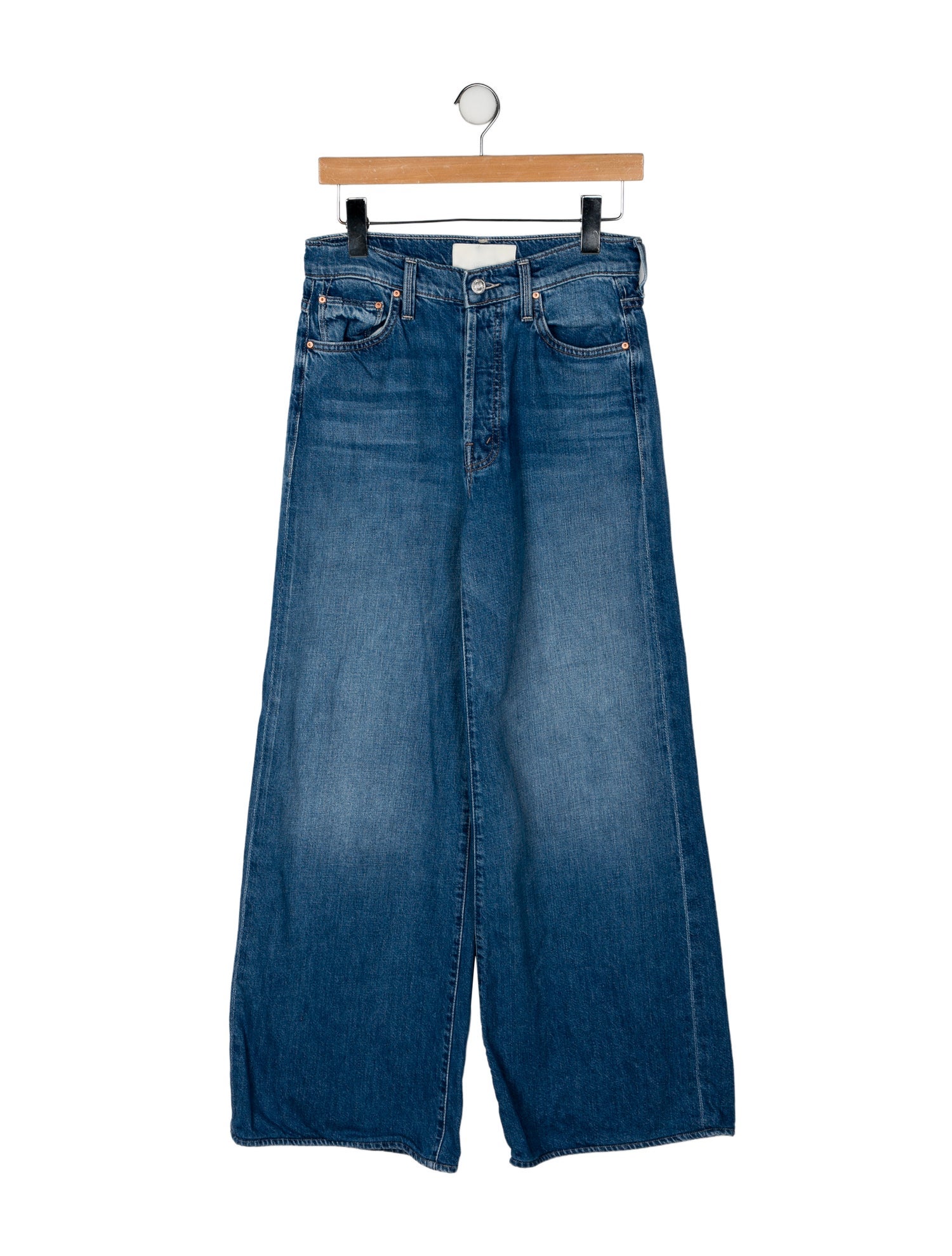 Mother High-Rise Wide Leg Jeans