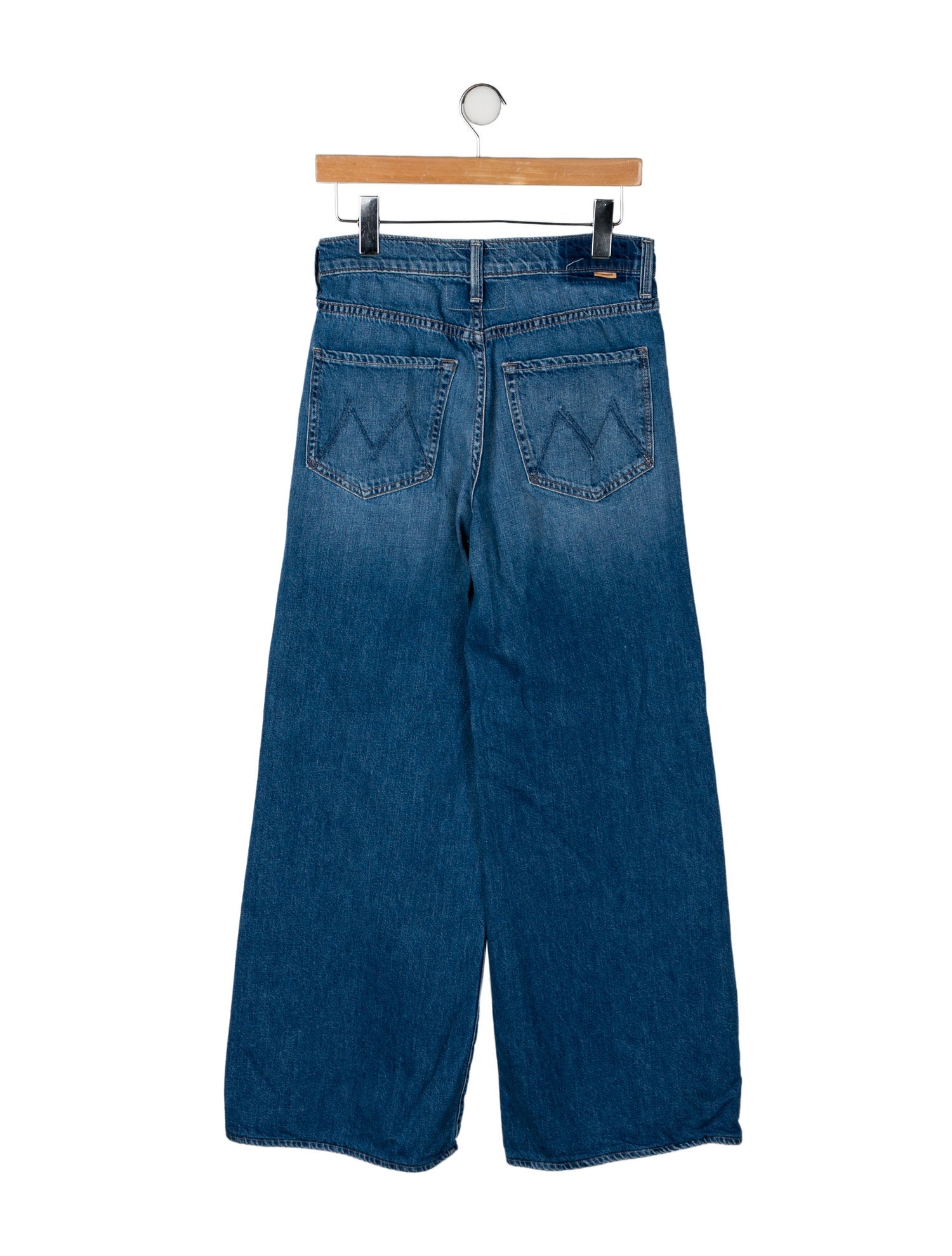 Mother High-Rise Wide Leg Jeans