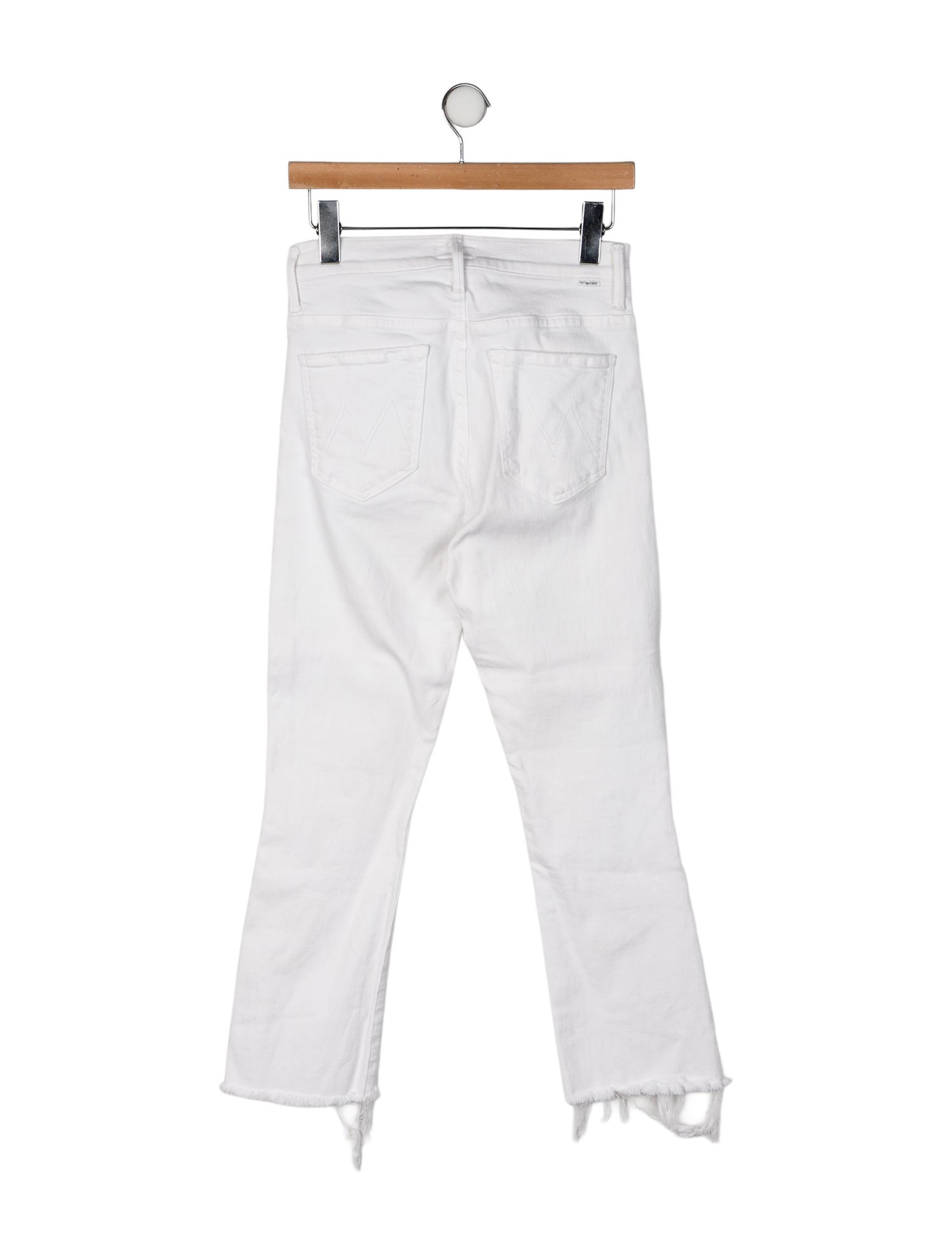 Mother Mid-Rise Straight Leg Jeans