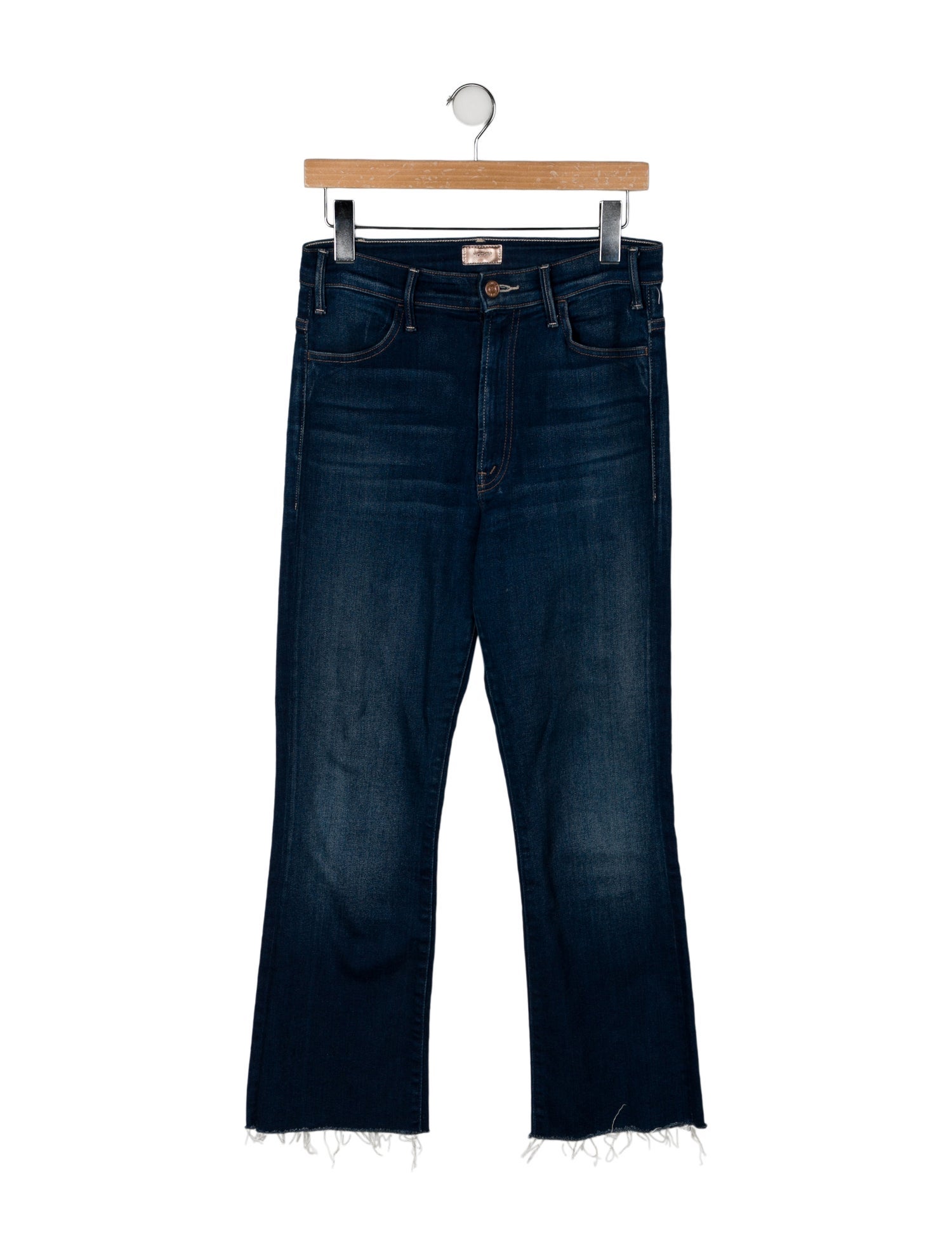 Mother High-Rise Straight Leg Jeans