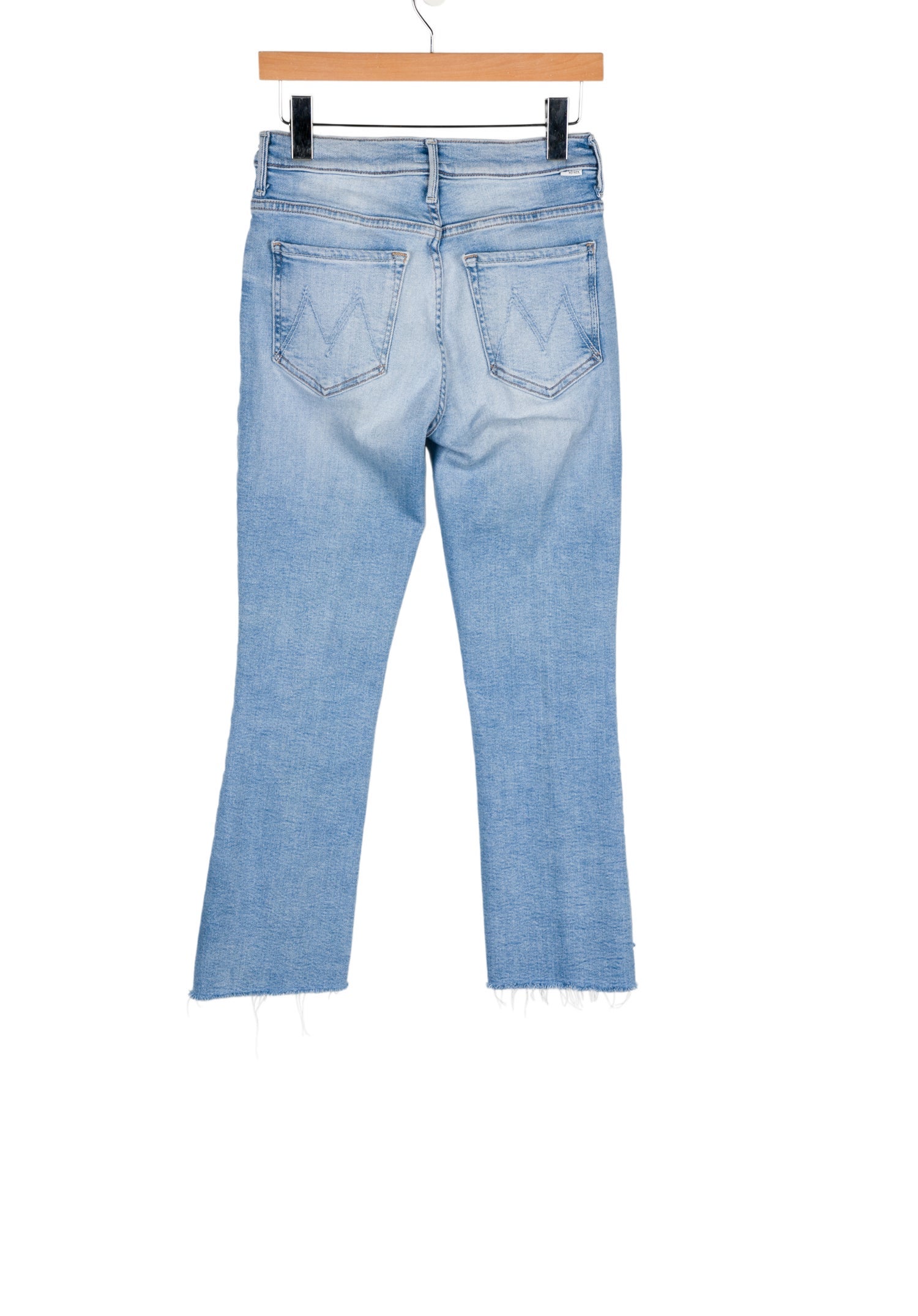 Mother Mid-Rise Straight Leg Jeans