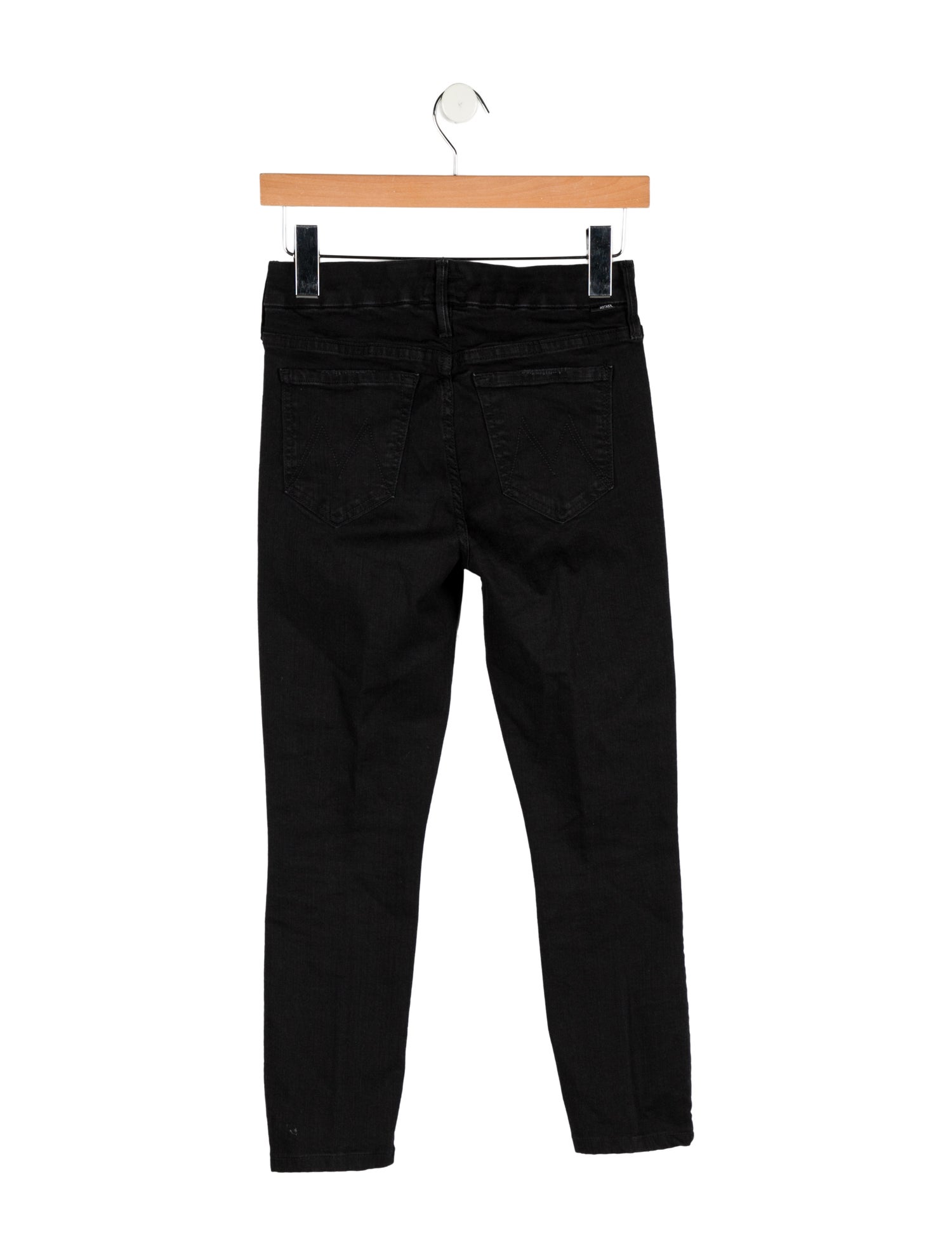 Mother Mid-Rise Skinny Leg Jeans