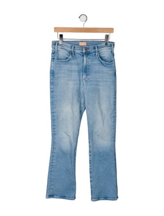 Mother High-Rise Straight Leg Jeans