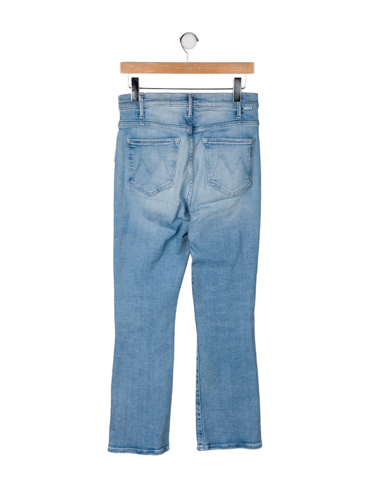 Mother High-Rise Straight Leg Jeans