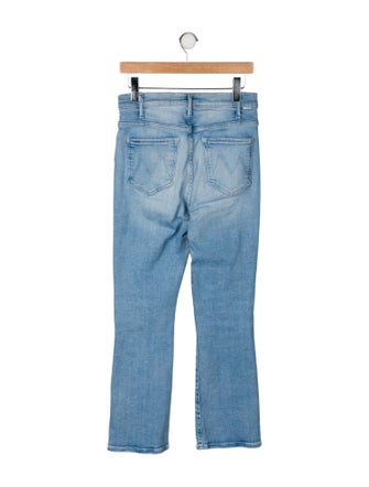 Mother High-Rise Straight Leg Jeans