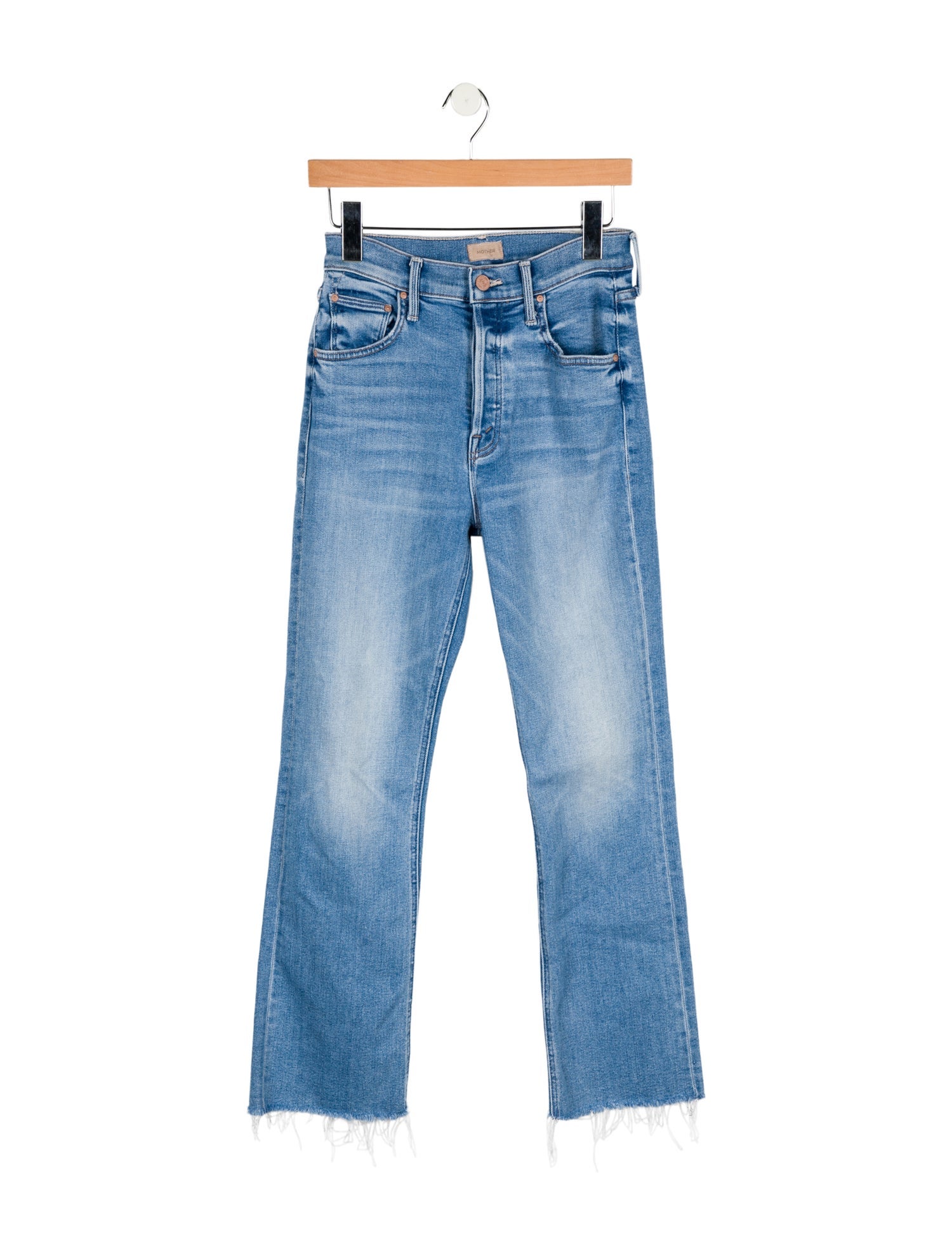 Mother High-Rise Straight Leg Jeans