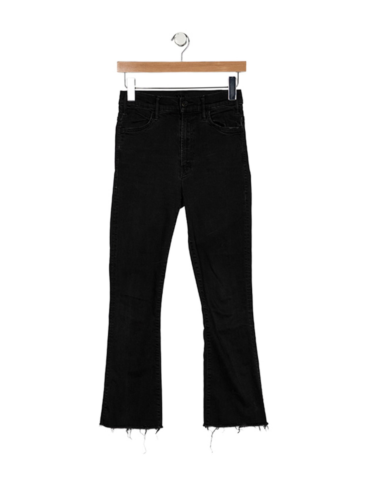 Mother Mid-Rise Straight Leg Jeans