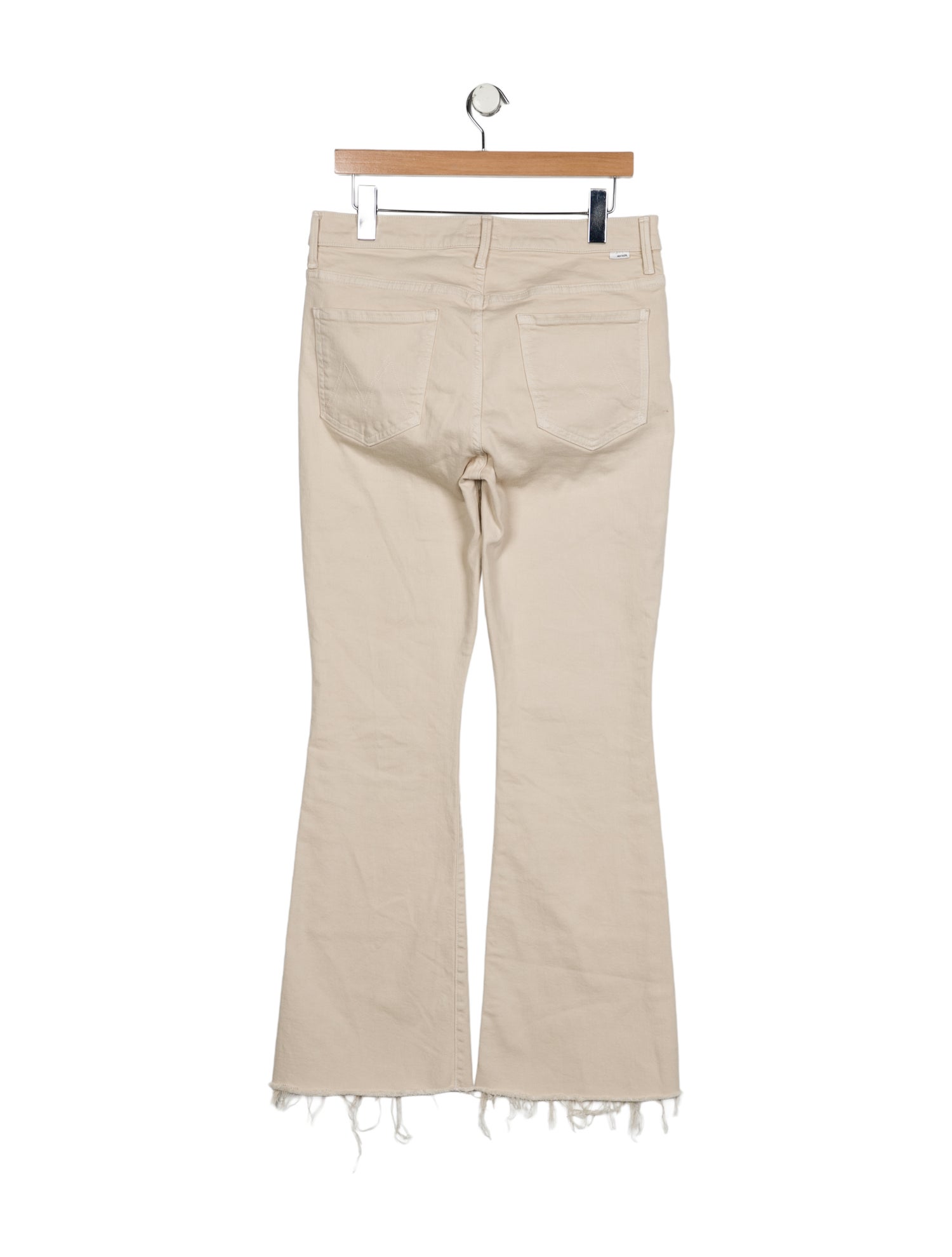 Mother Mid-Rise Wide Leg Jeans