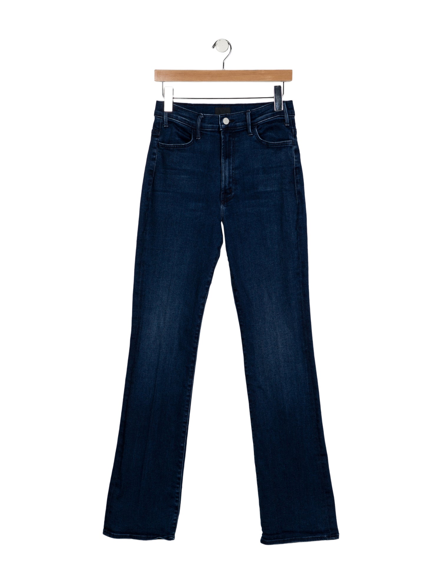Mother High-Rise Straight Leg Jeans