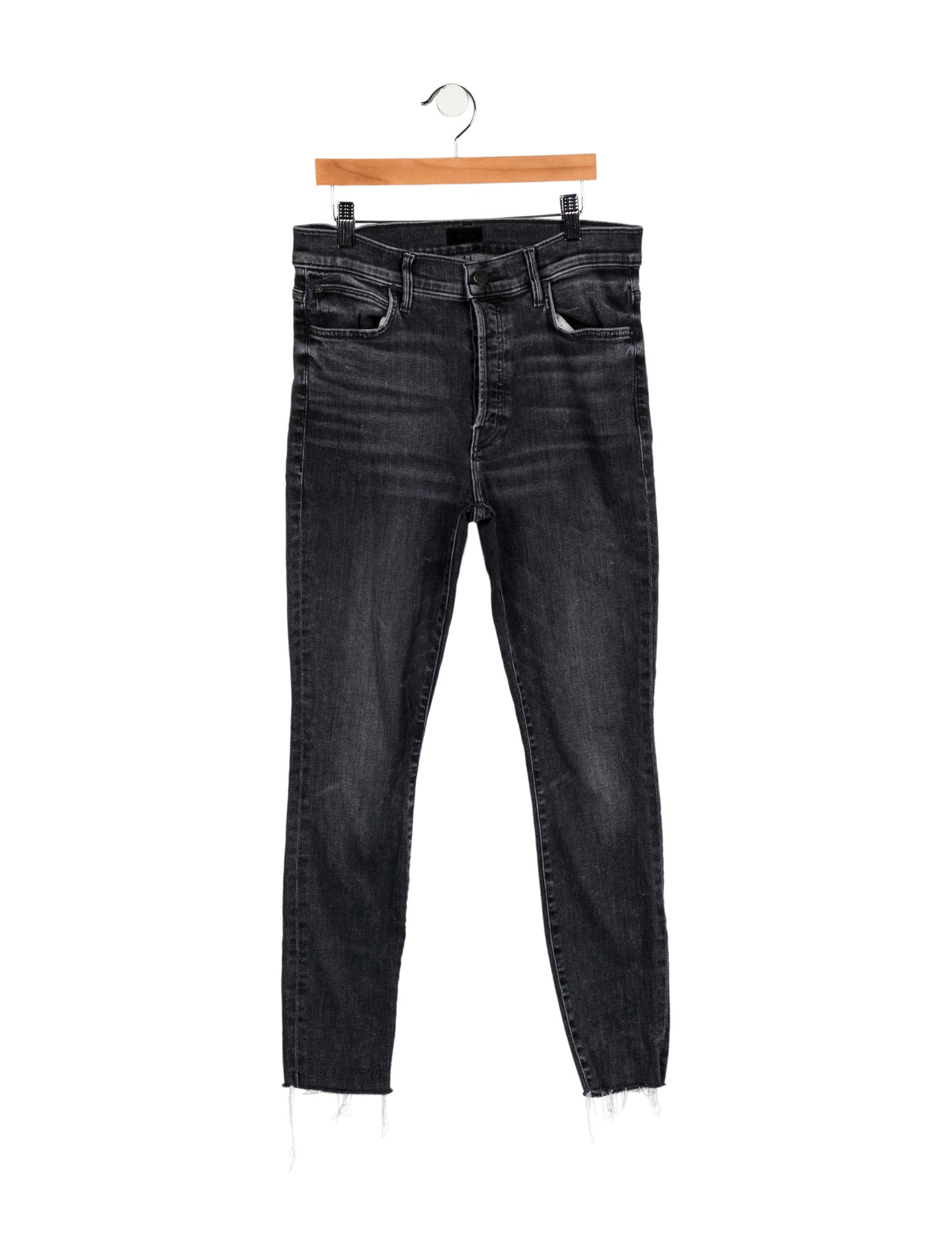 Mother Mid-Rise Skinny Leg Jeans