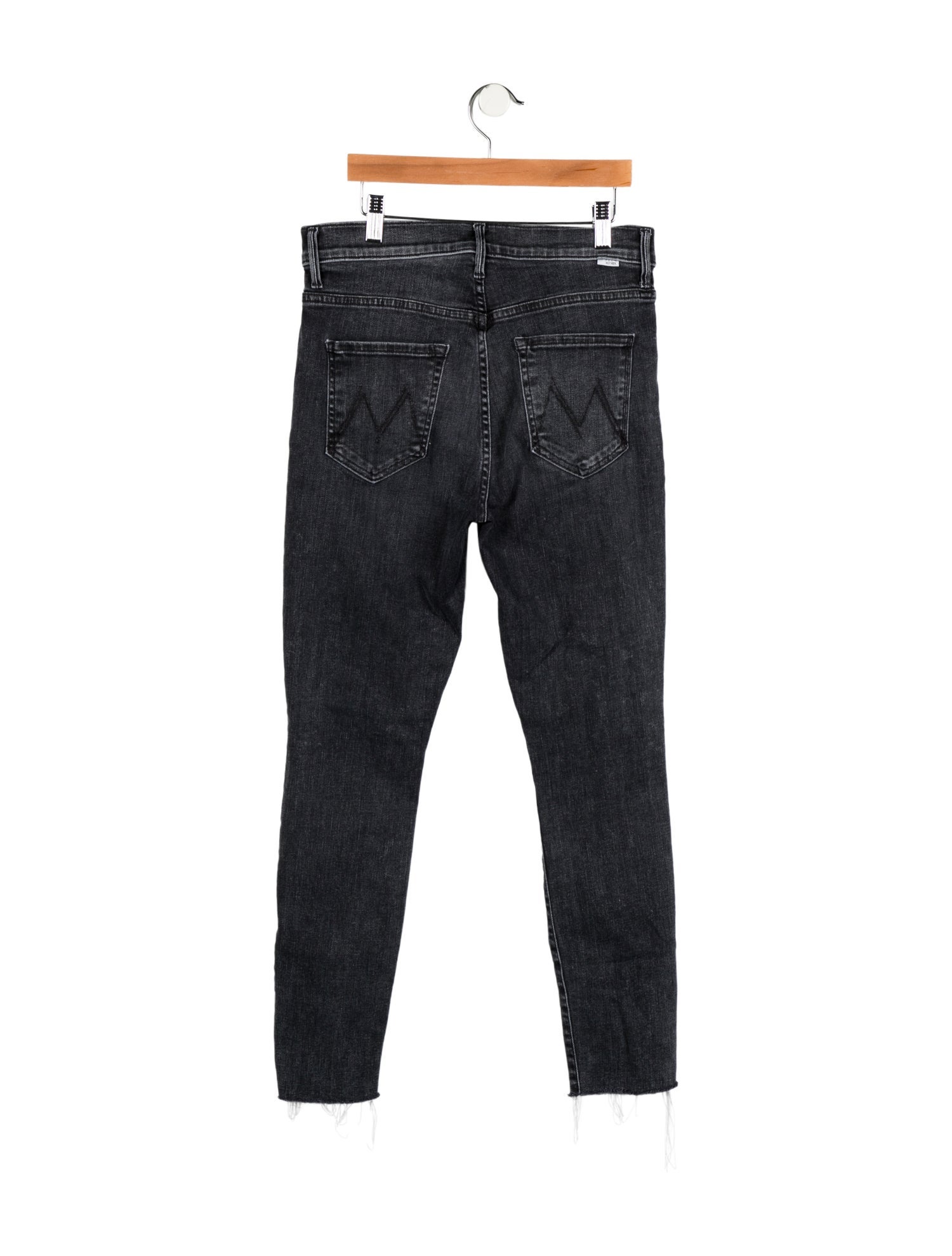 Mother Mid-Rise Skinny Leg Jeans