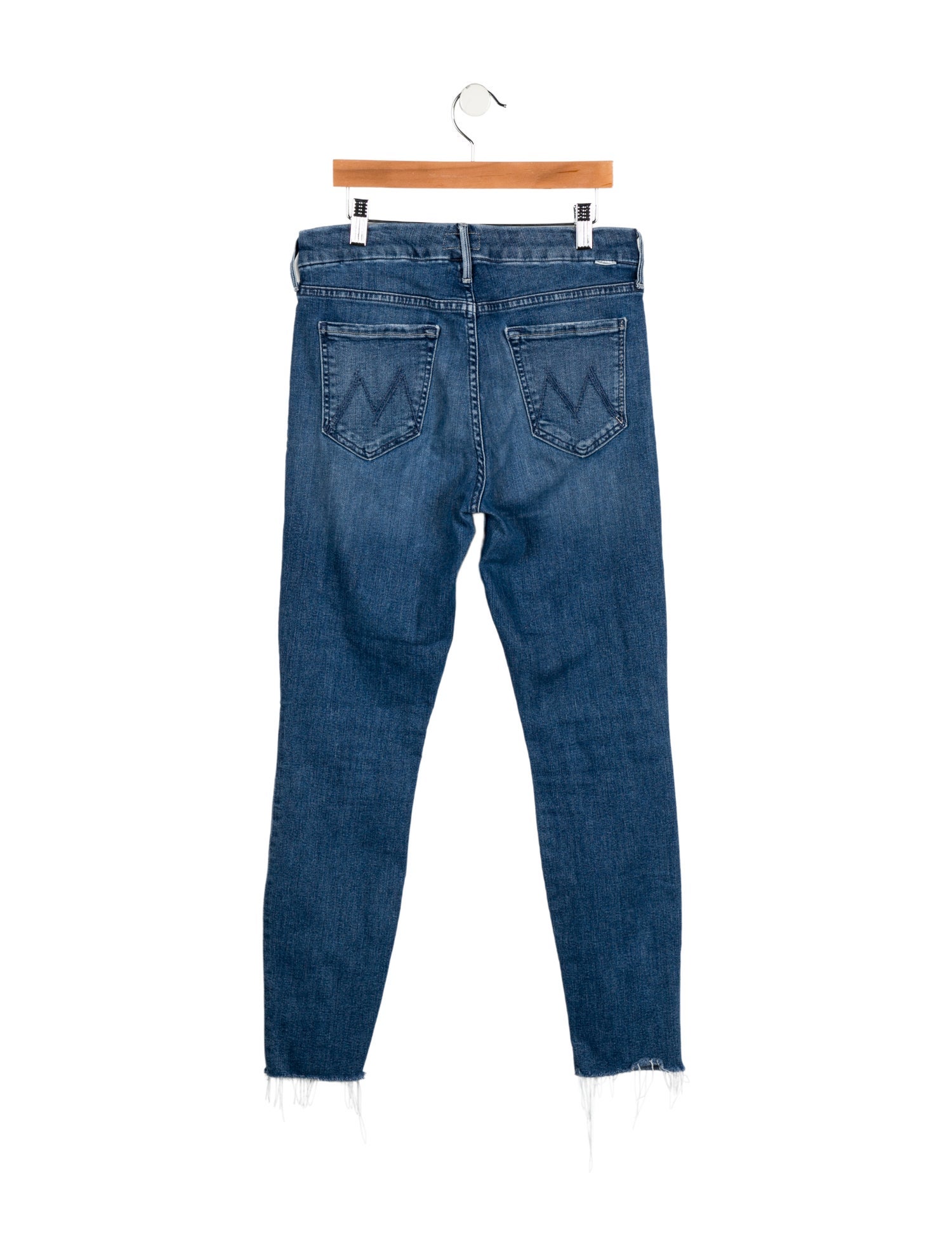 Mother Mid-Rise Skinny Leg Jeans