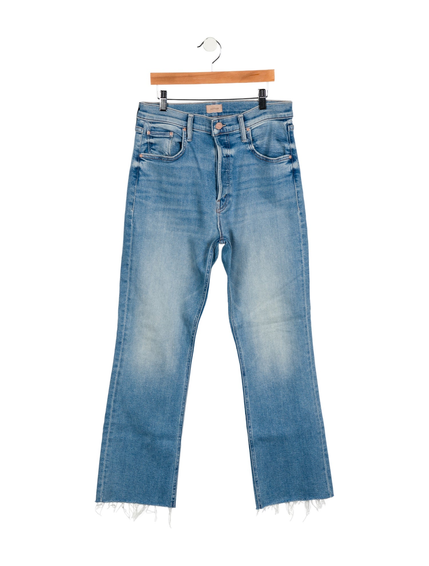 Mother High-Rise Wide Leg Jeans