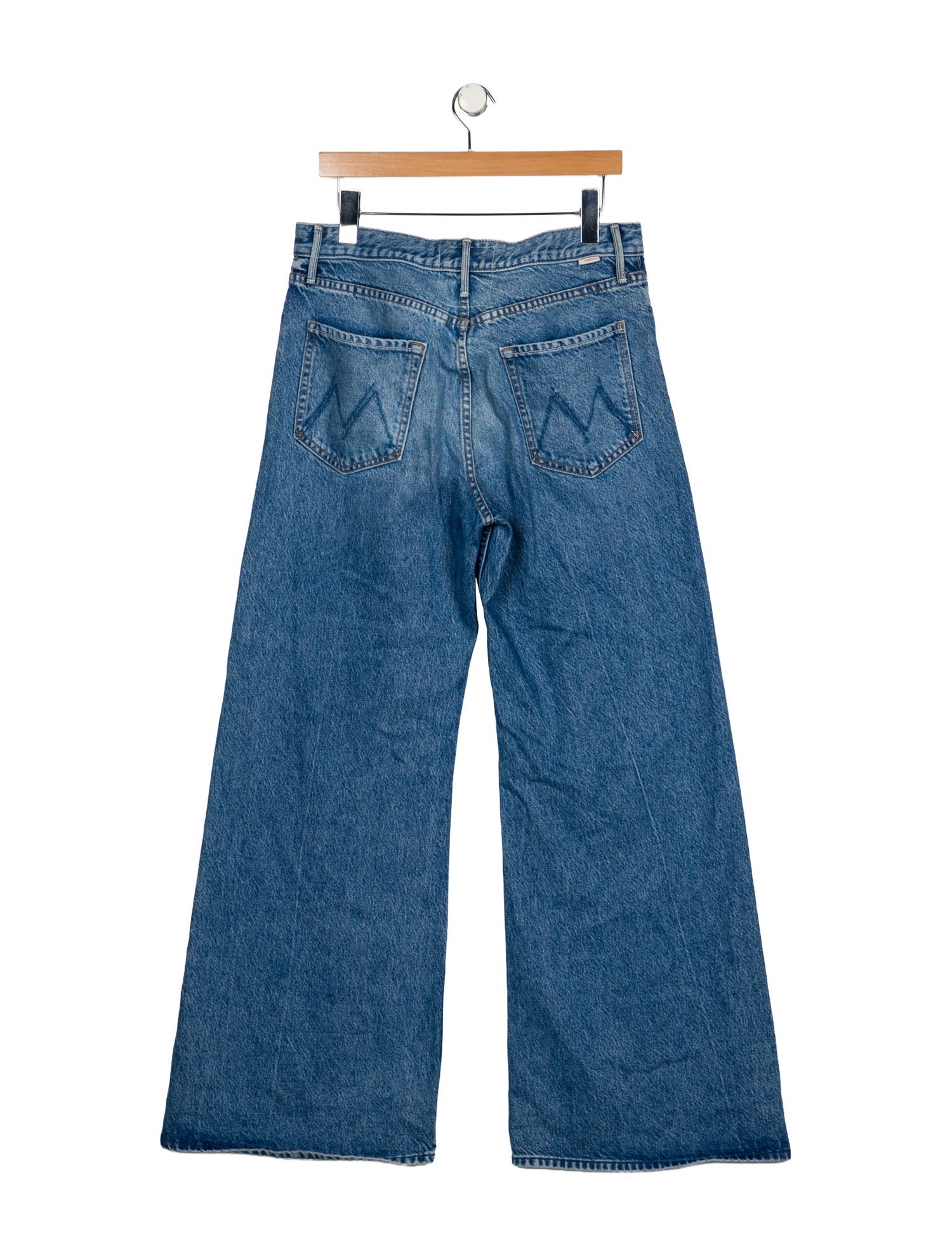 Mother High-Rise Wide Leg Jeans