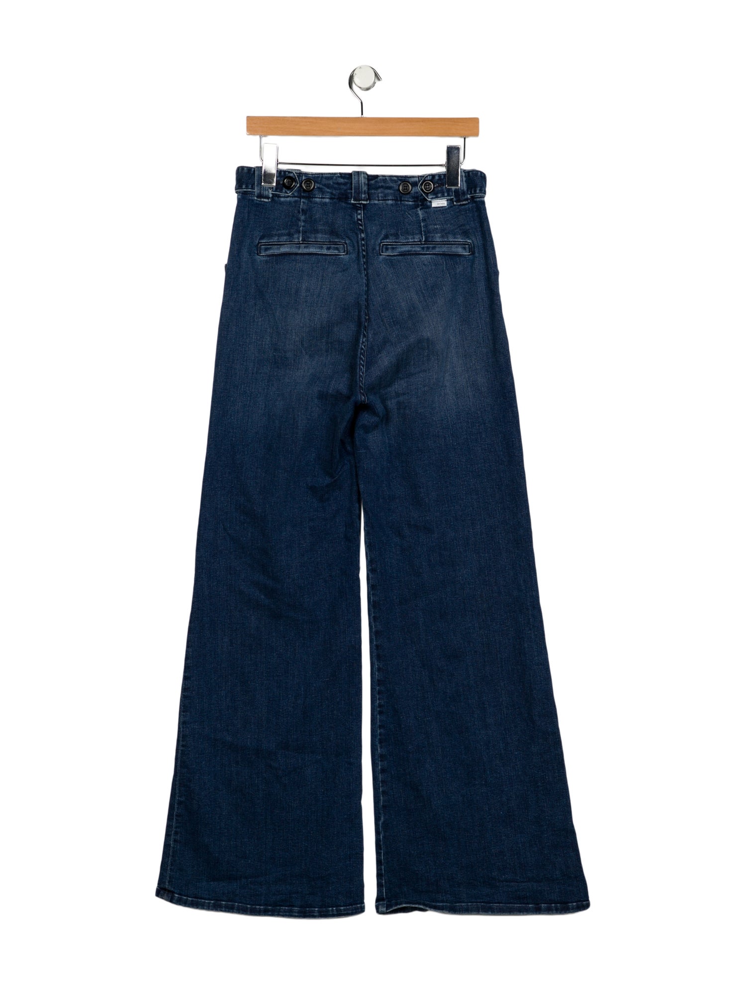 Mother High-Rise Wide Leg Jeans