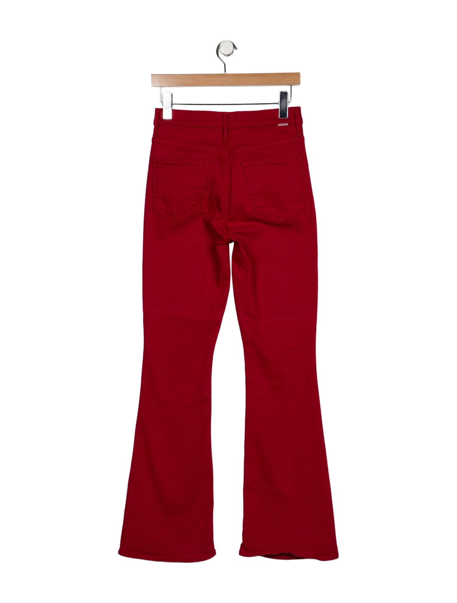 Mother Mid-Rise Wide Leg Jeans